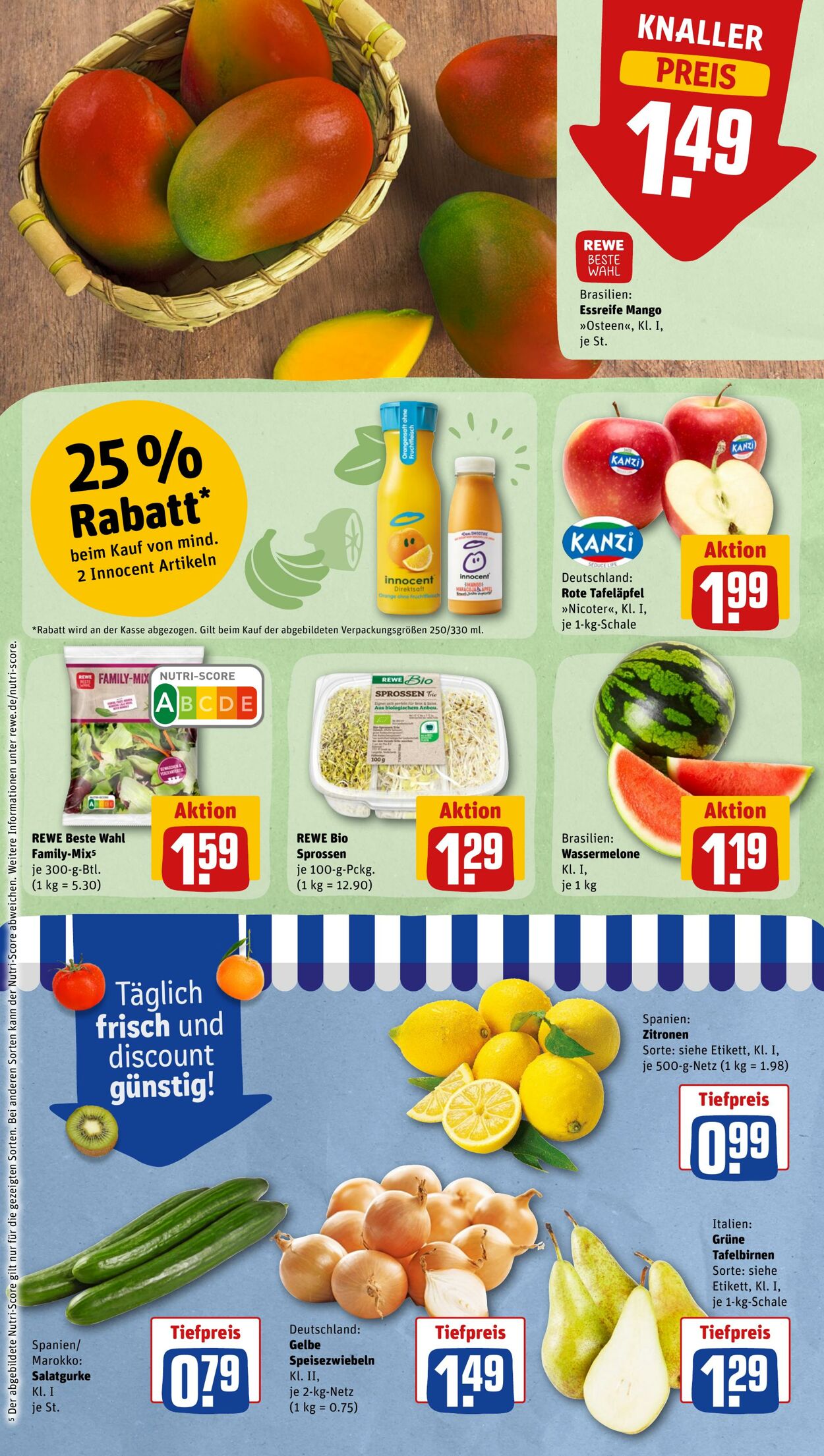 Prospekt Rewe 24.10.2022 - 29.10.2022