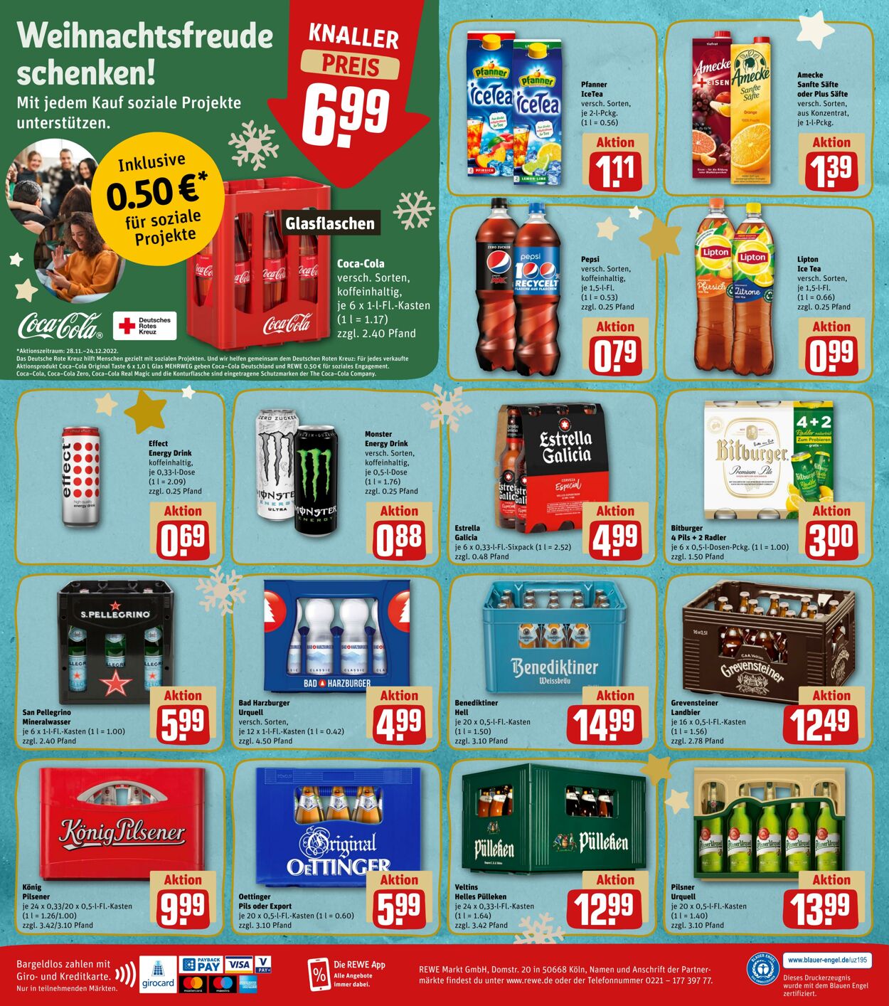 Prospekt Rewe 28.11.2022 - 03.12.2022