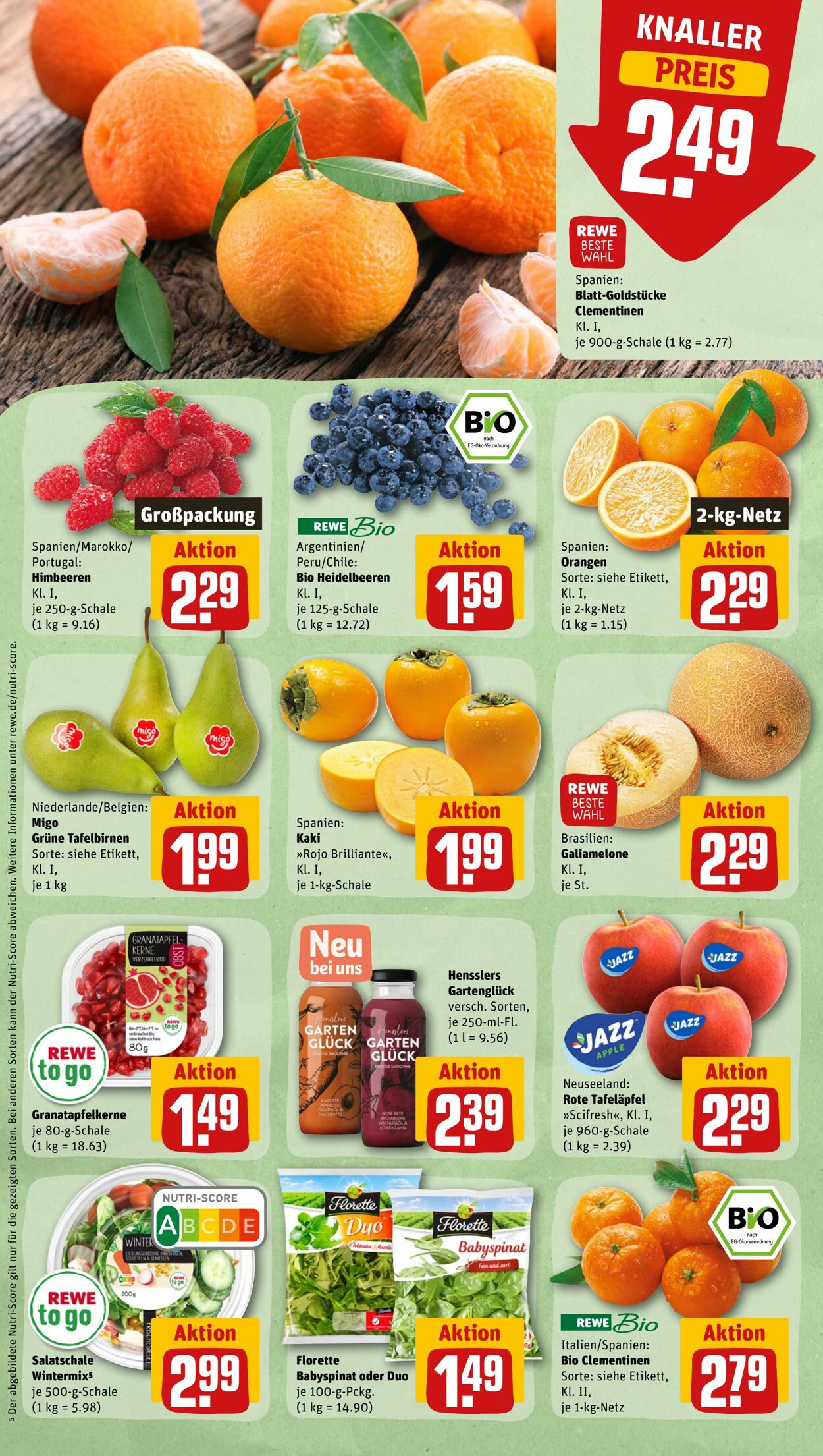 Prospekt Rewe 07.11.2022 - 12.11.2022