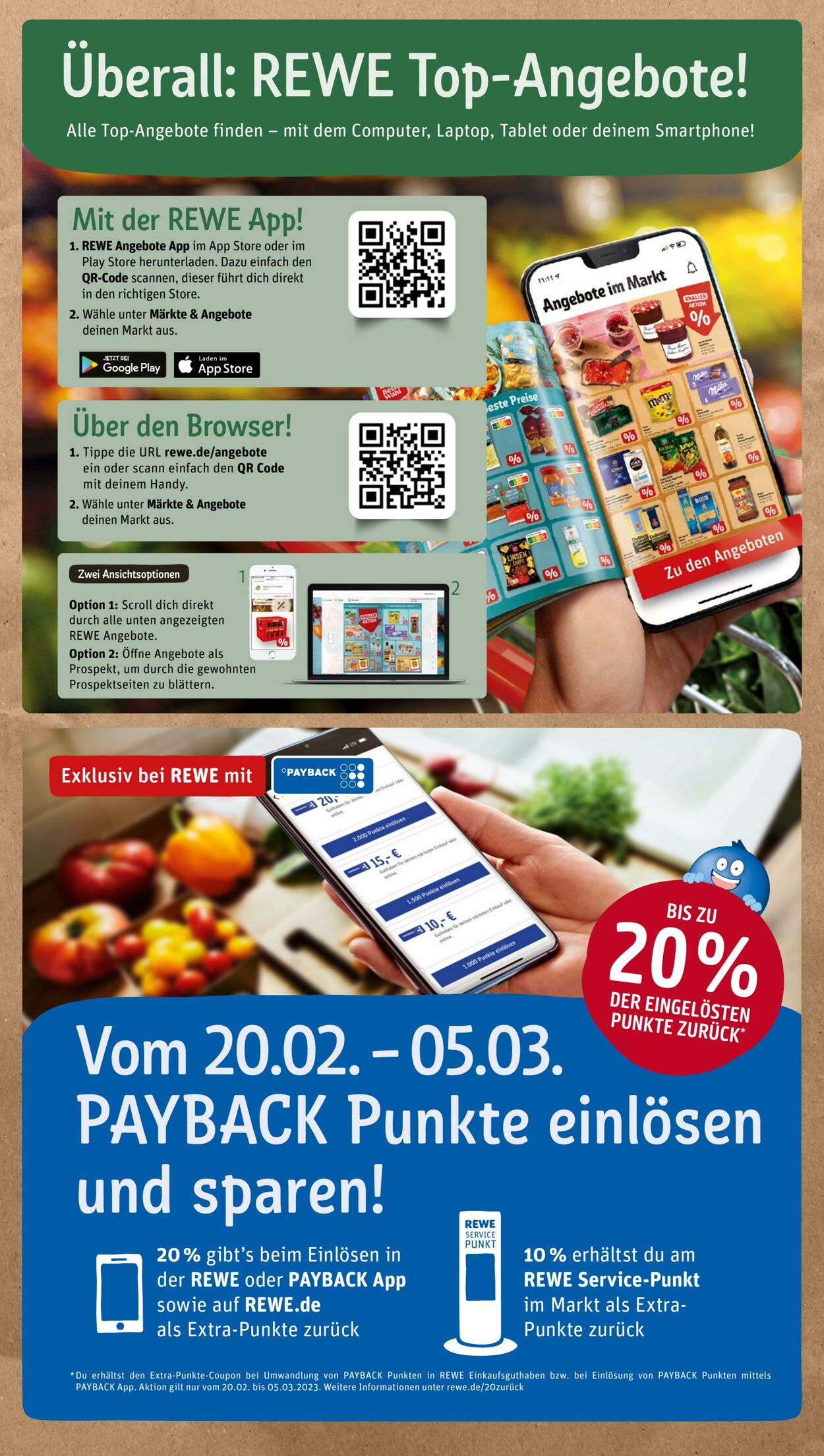 Prospekt Rewe 20.02.2023 - 25.02.2023