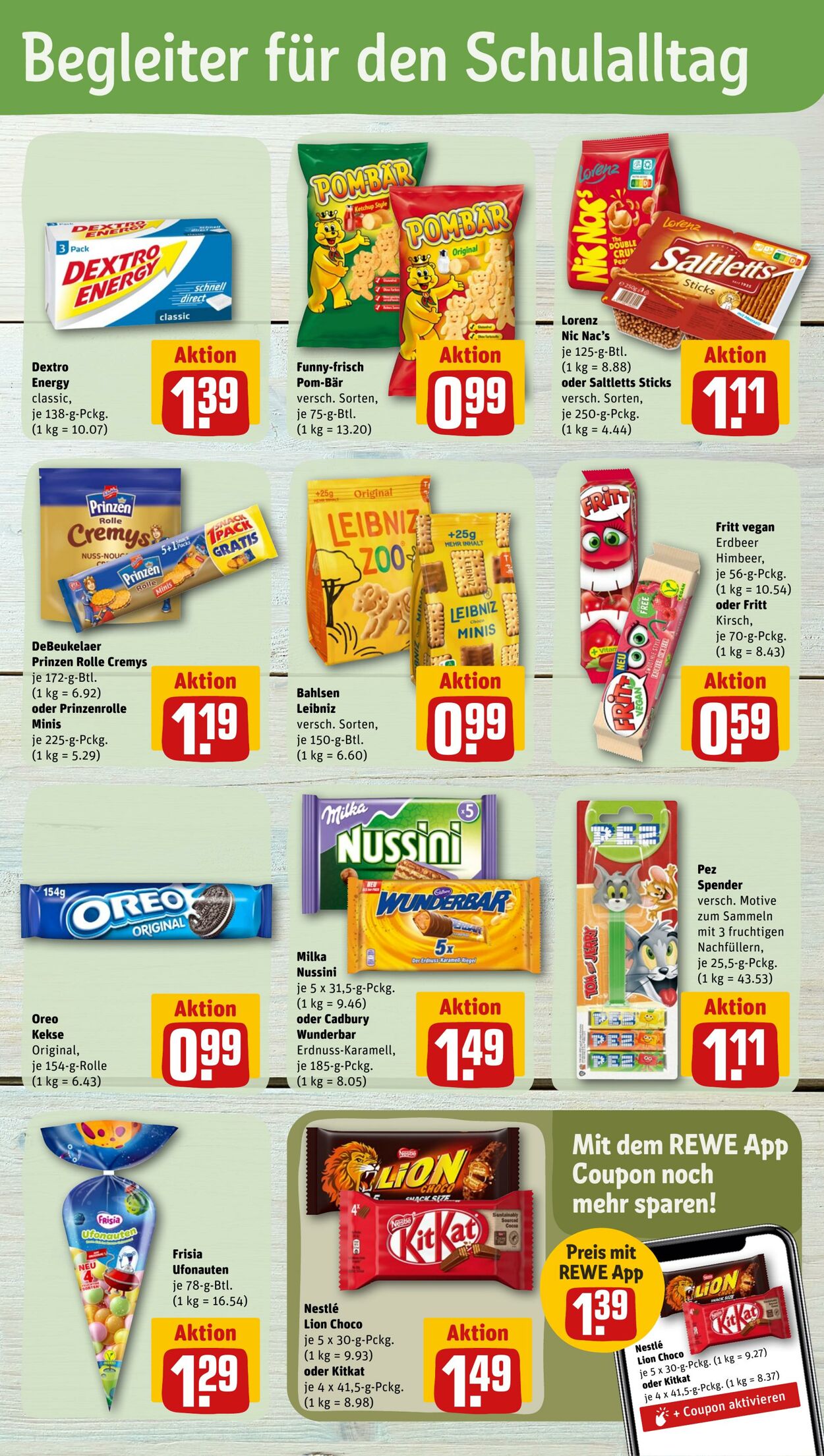 Prospekt Rewe 08.08.2022 - 13.08.2022