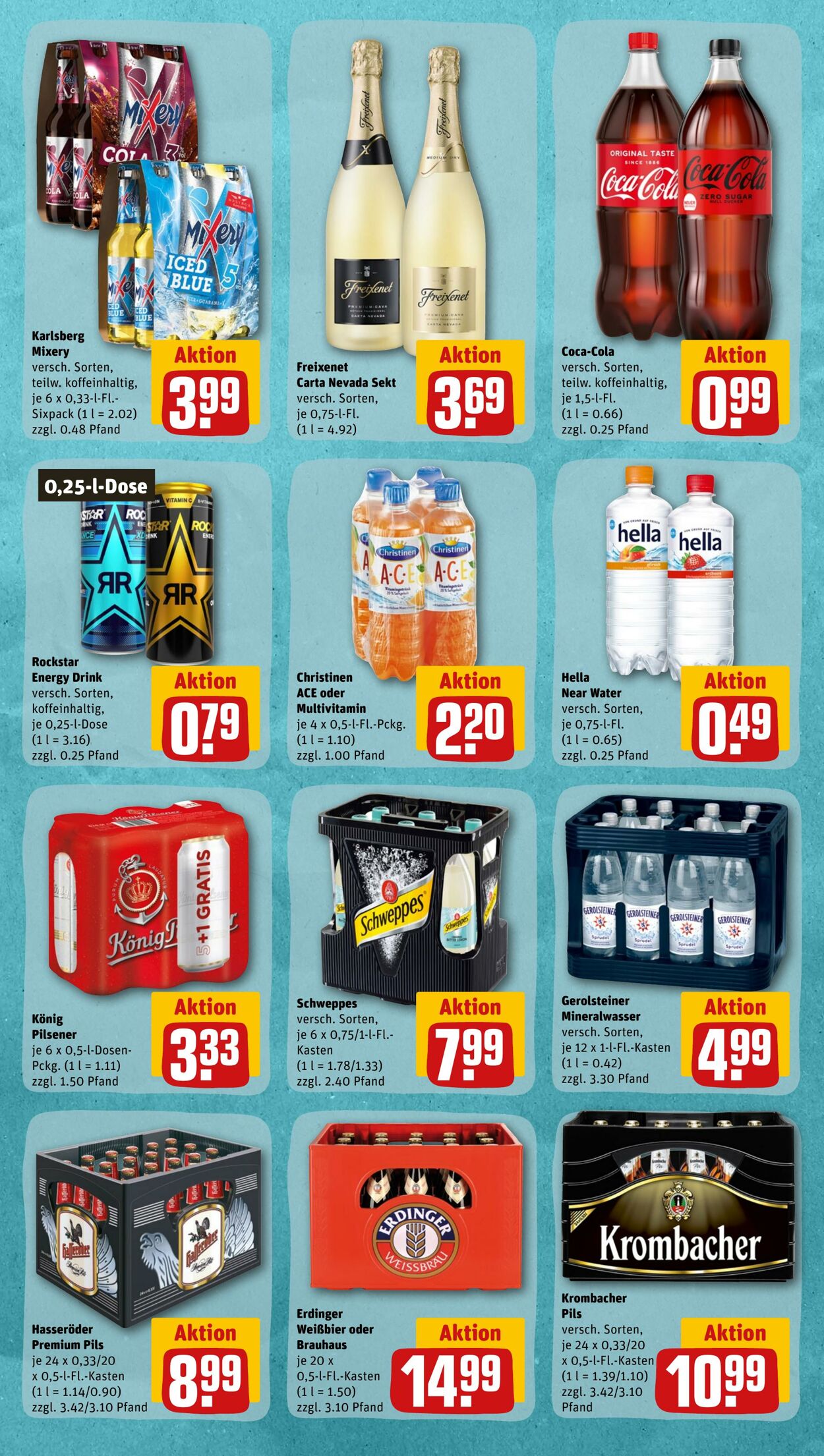 Prospekt Rewe 08.08.2022 - 13.08.2022