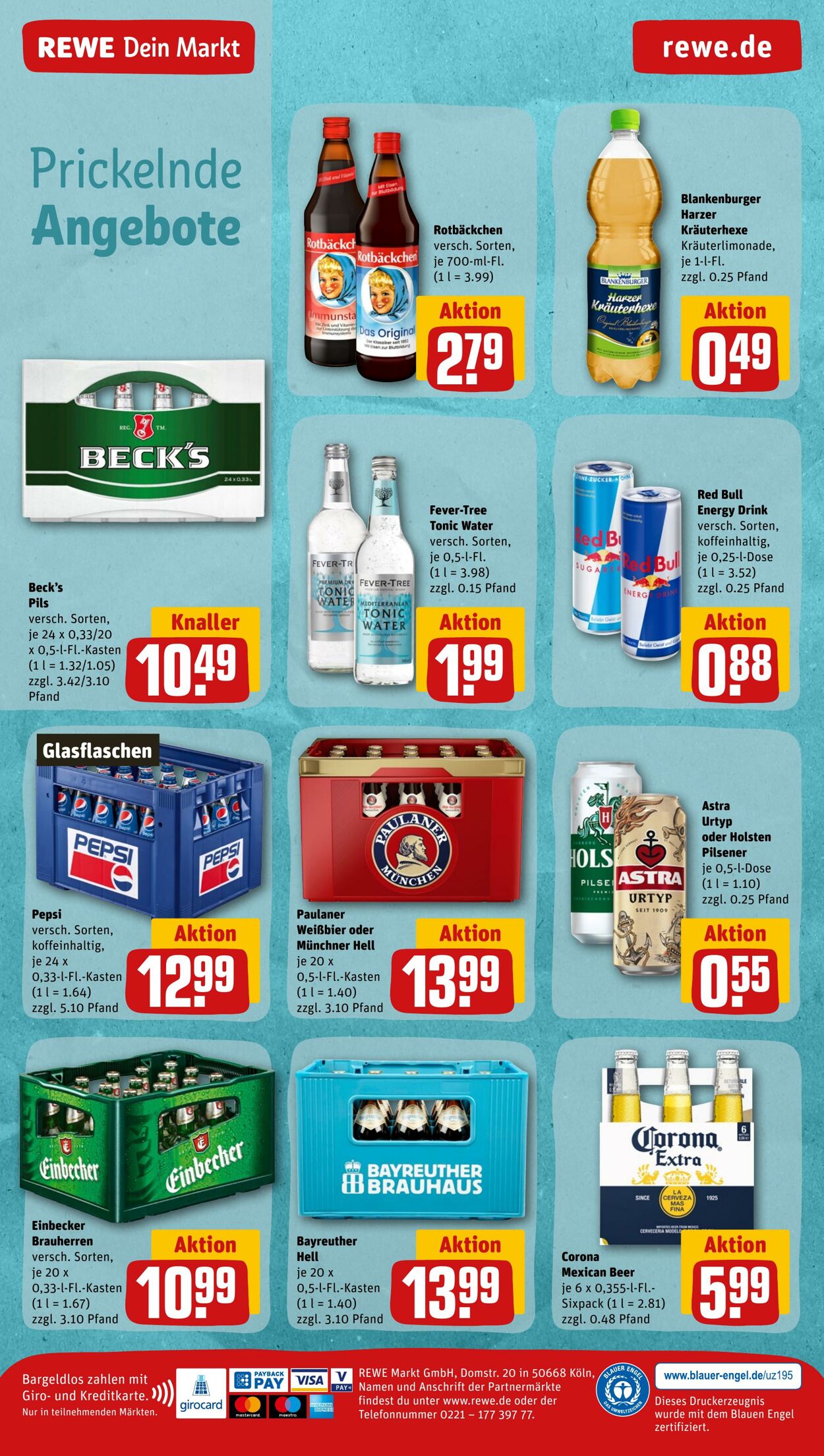 Prospekt Rewe 14.11.2022 - 19.11.2022