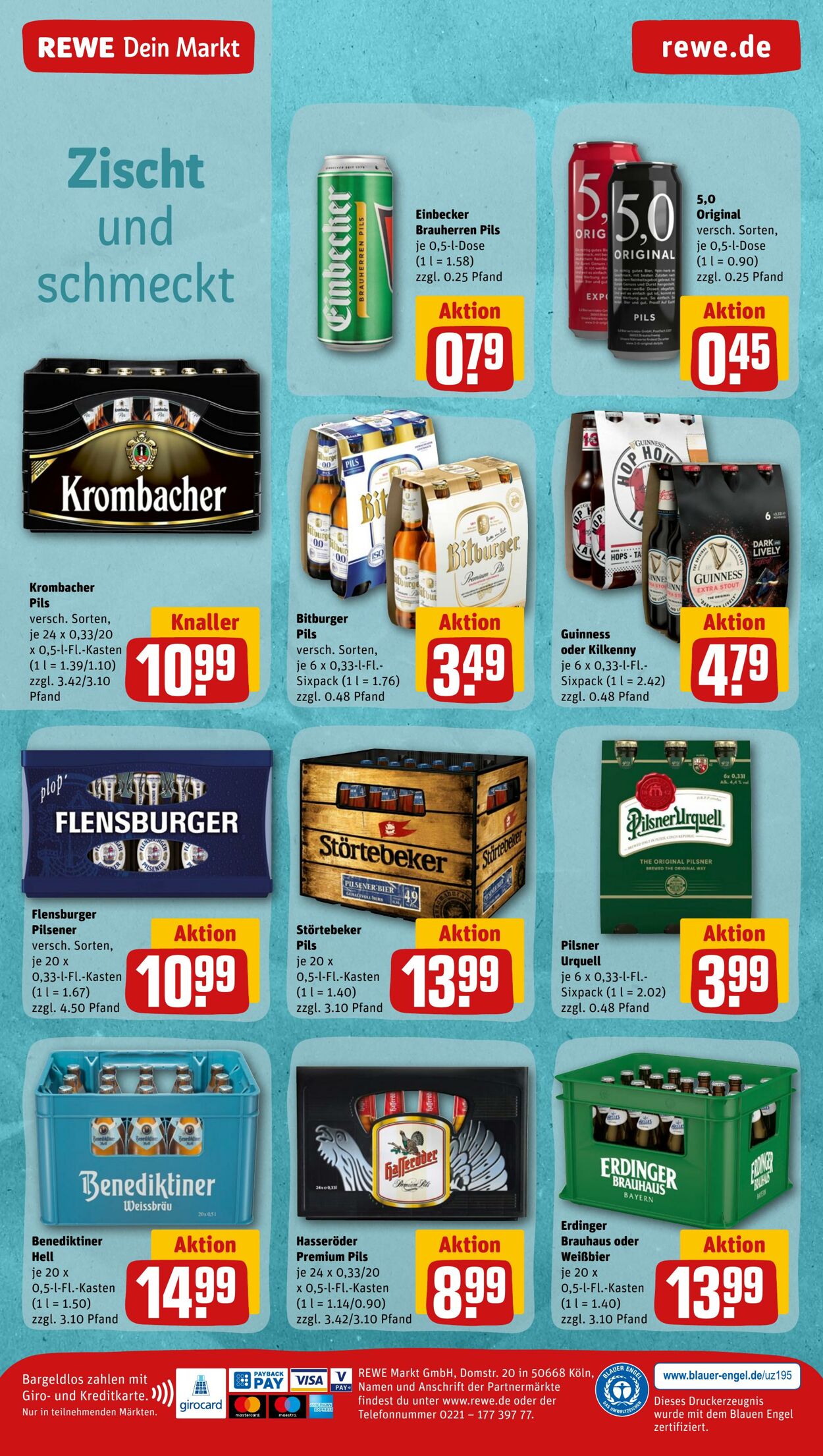 Prospekt Rewe 31.10.2022 - 05.11.2022