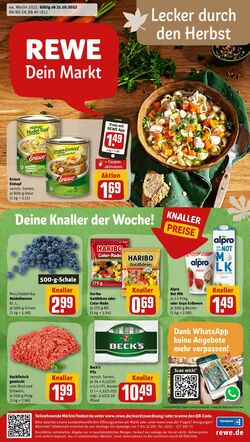 Prospekt Rewe 31.10.2022 - 05.11.2022