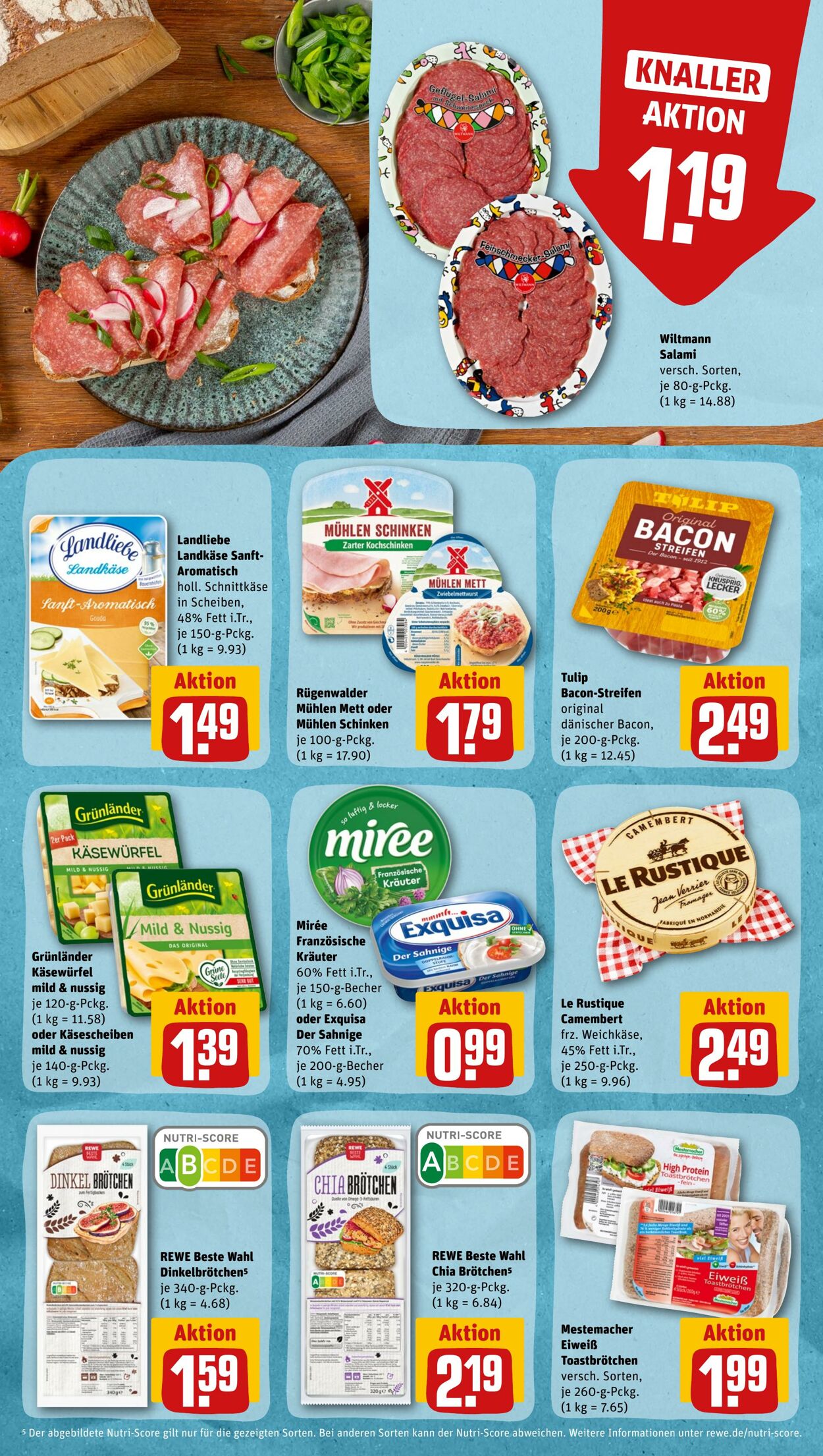 Prospekt Rewe 06.03.2023 - 11.03.2023