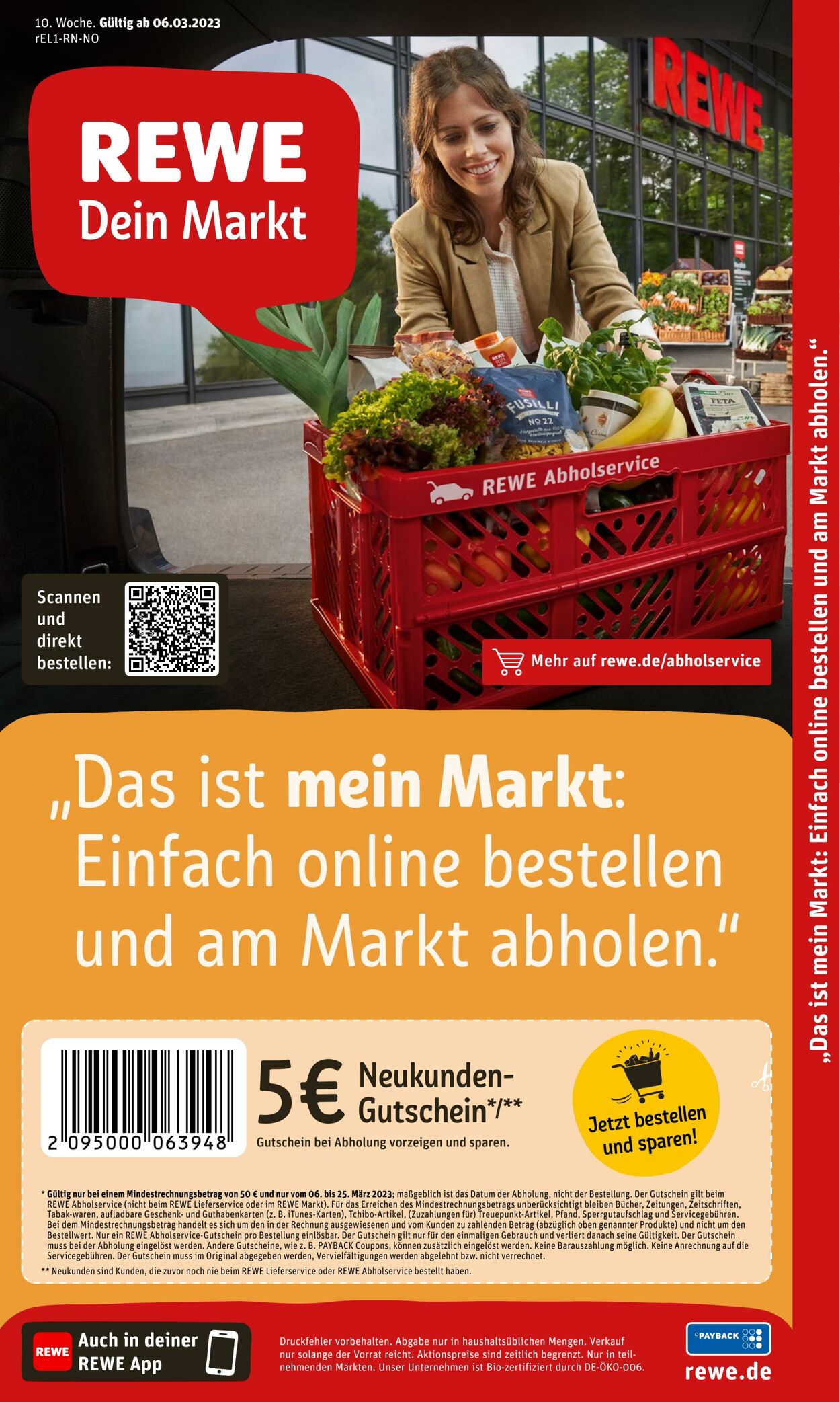 Prospekt Rewe 06.03.2023 - 11.03.2023