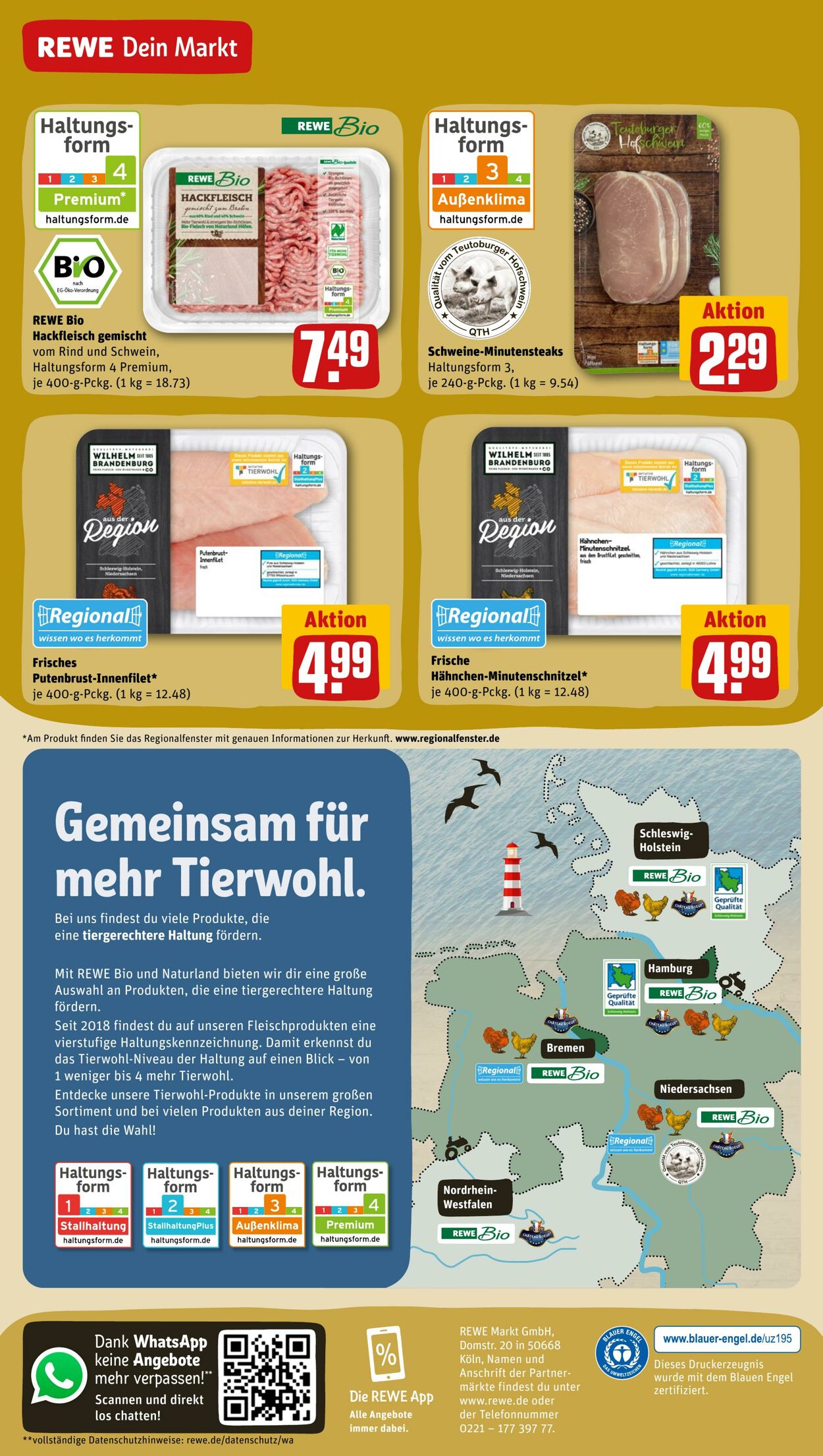 Prospekt Rewe 26.09.2022 - 01.10.2022