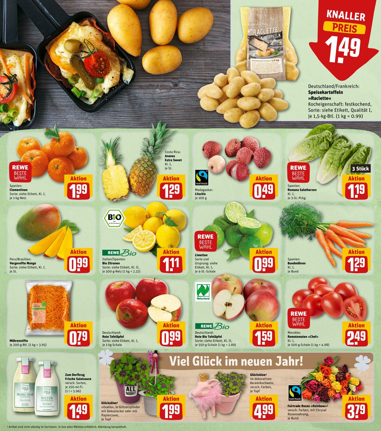 Prospekt Rewe 27.12.2022 - 31.12.2022