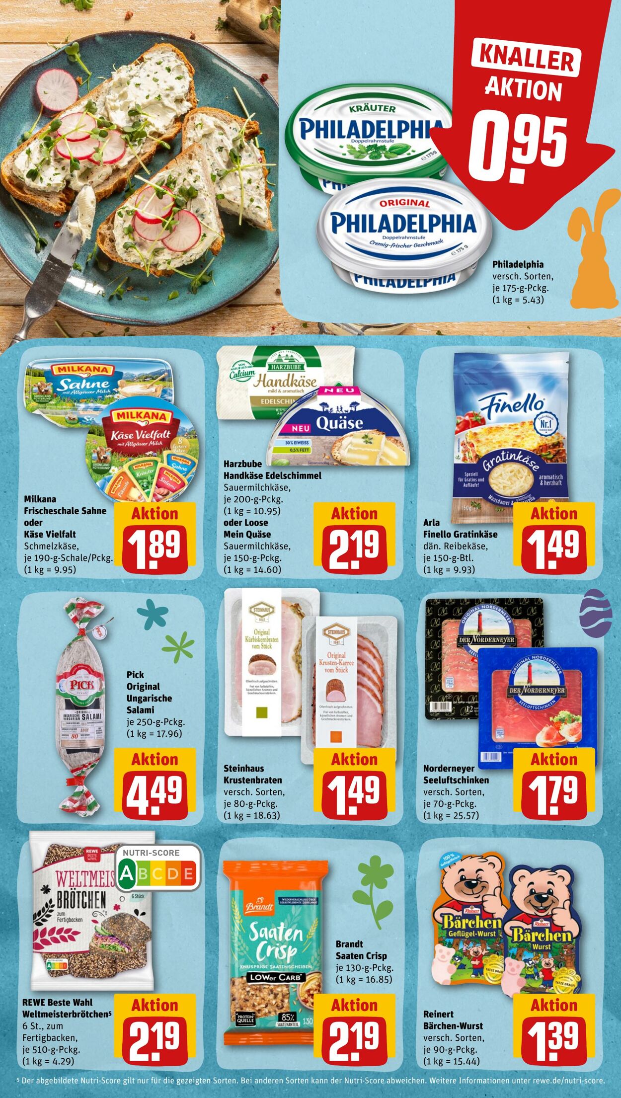 Prospekt Rewe 20.03.2023 - 25.03.2023