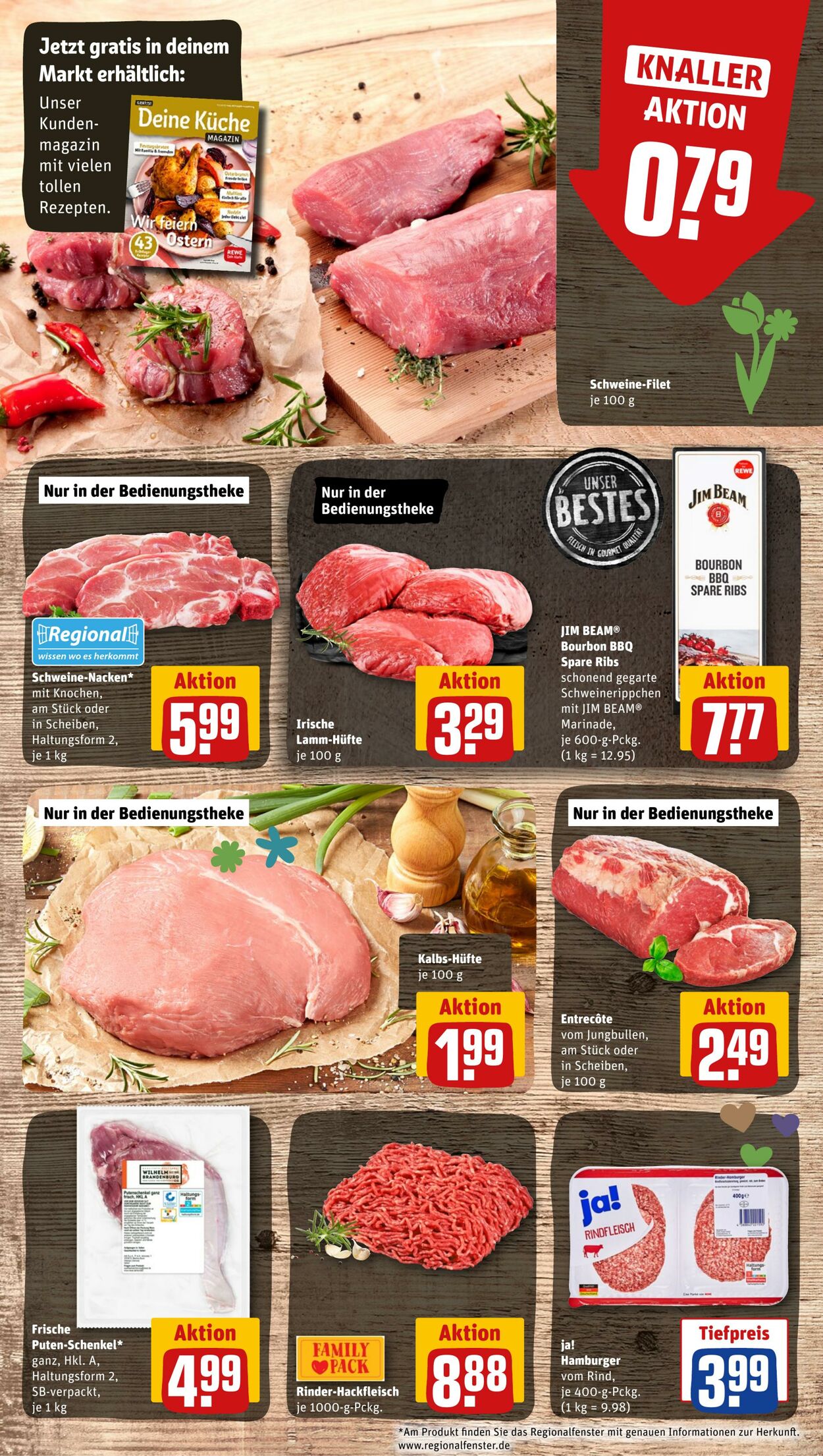 Prospekt Rewe 20.03.2023 - 25.03.2023