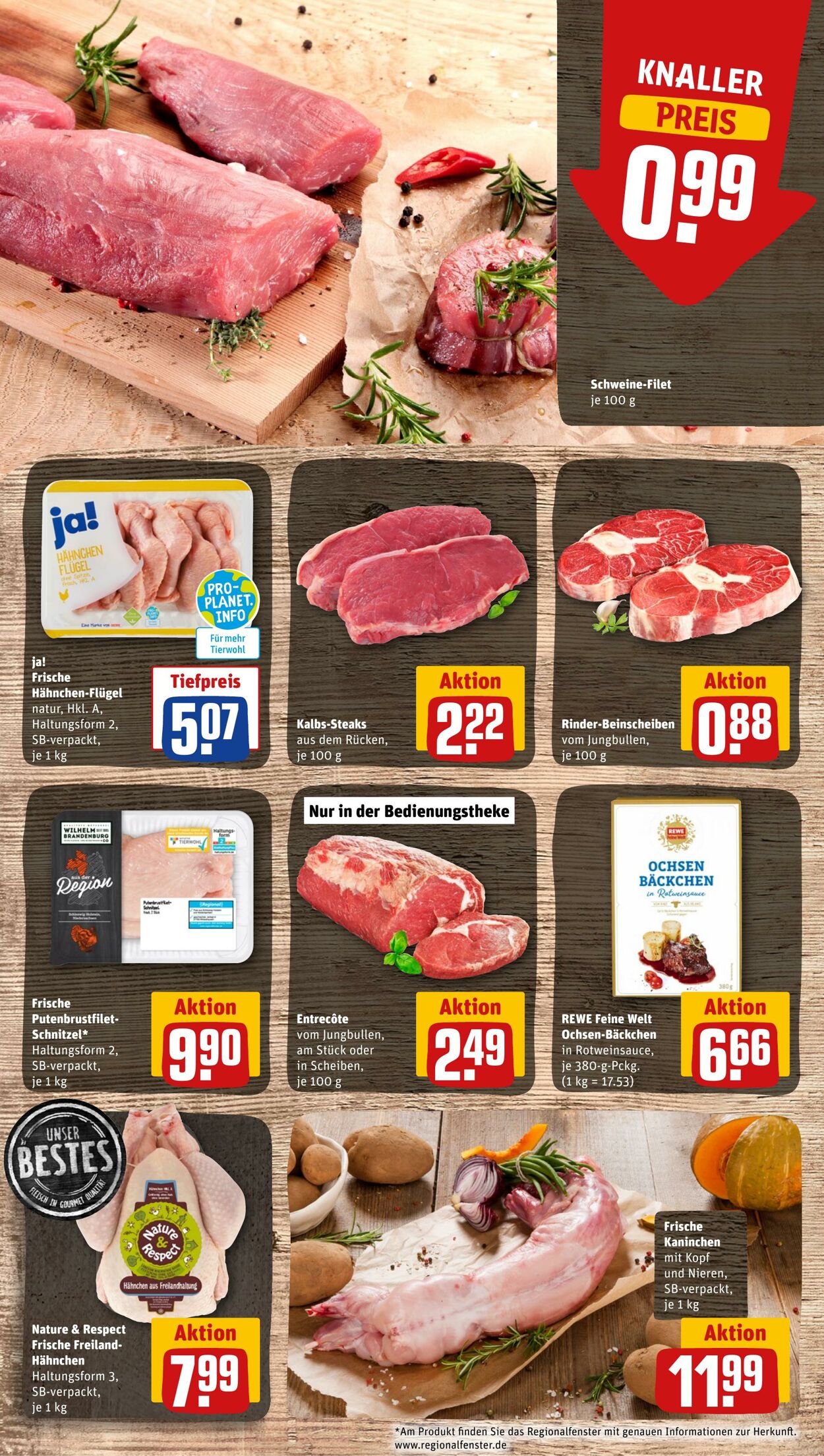 Prospekt Rewe 21.11.2022 - 26.11.2022