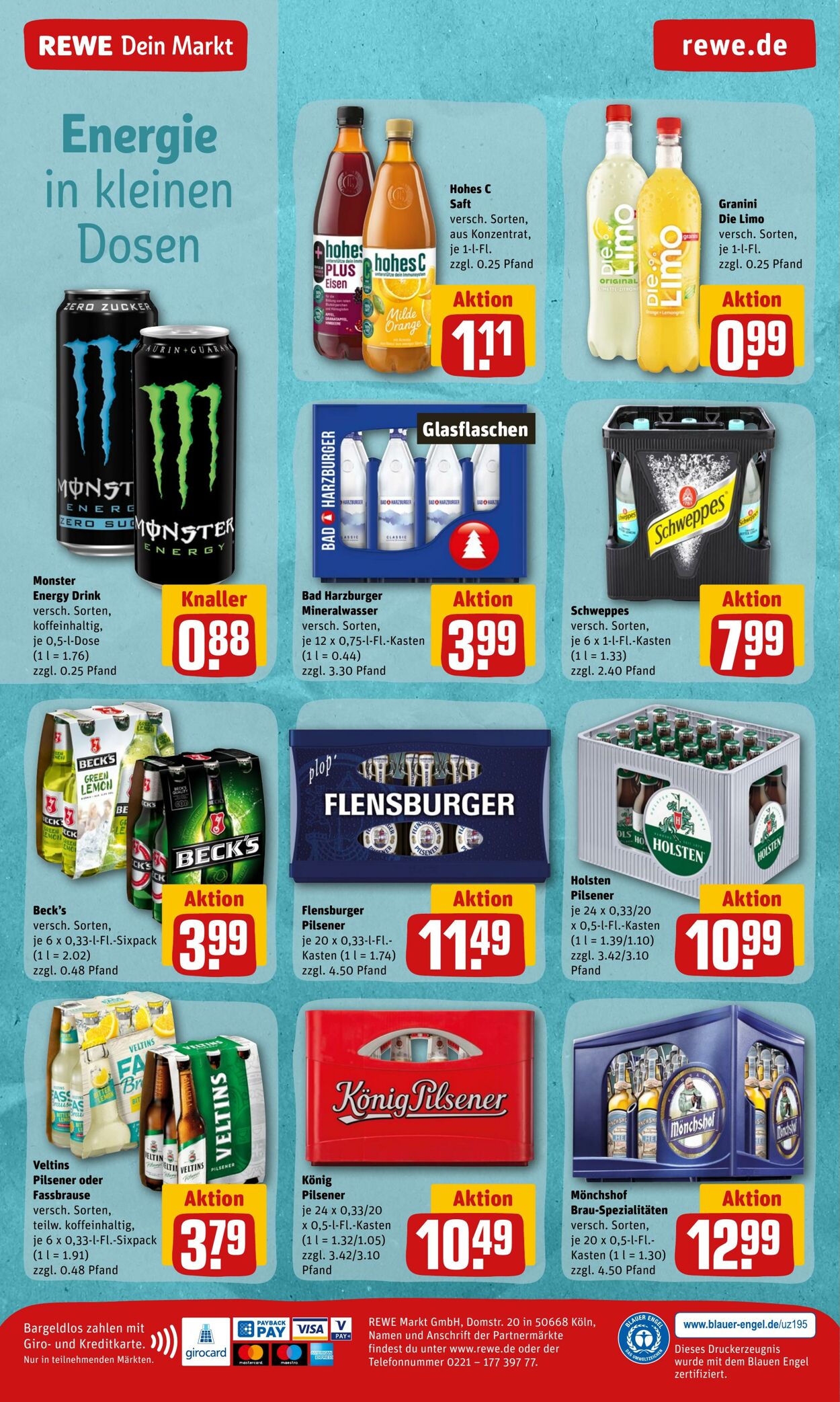 Prospekt Rewe 11.07.2022 - 16.07.2022