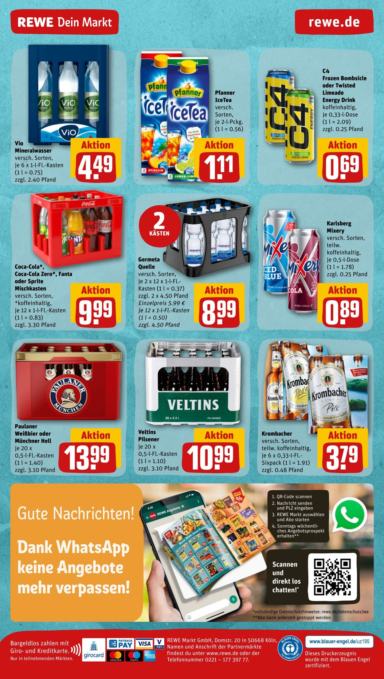 Prospekt Rewe 16.01.2023 - 21.01.2023