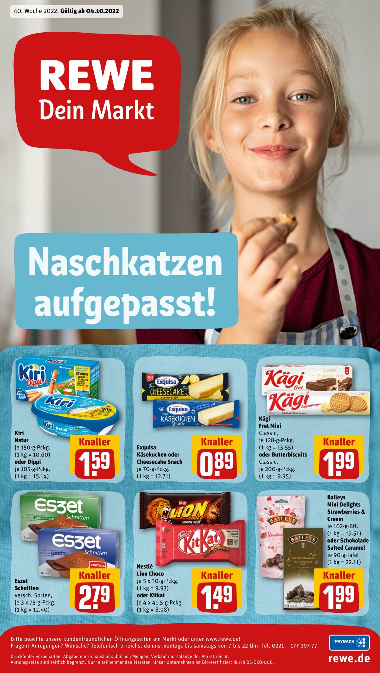 Prospekt Rewe 04.10.2022 - 08.10.2022