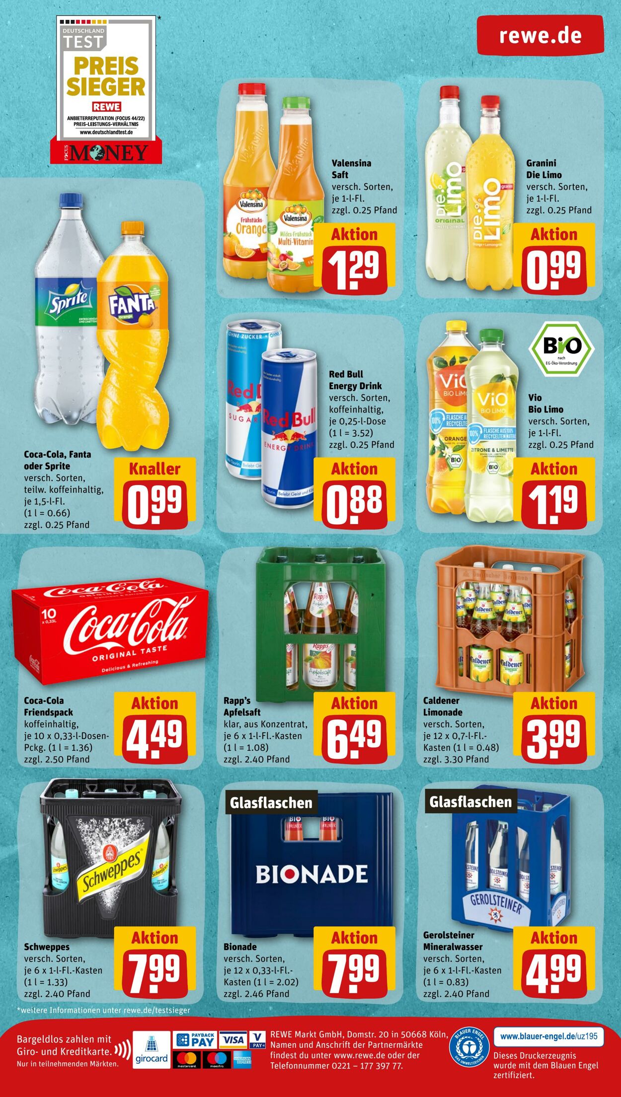 Prospekt Rewe 06.03.2023 - 11.03.2023