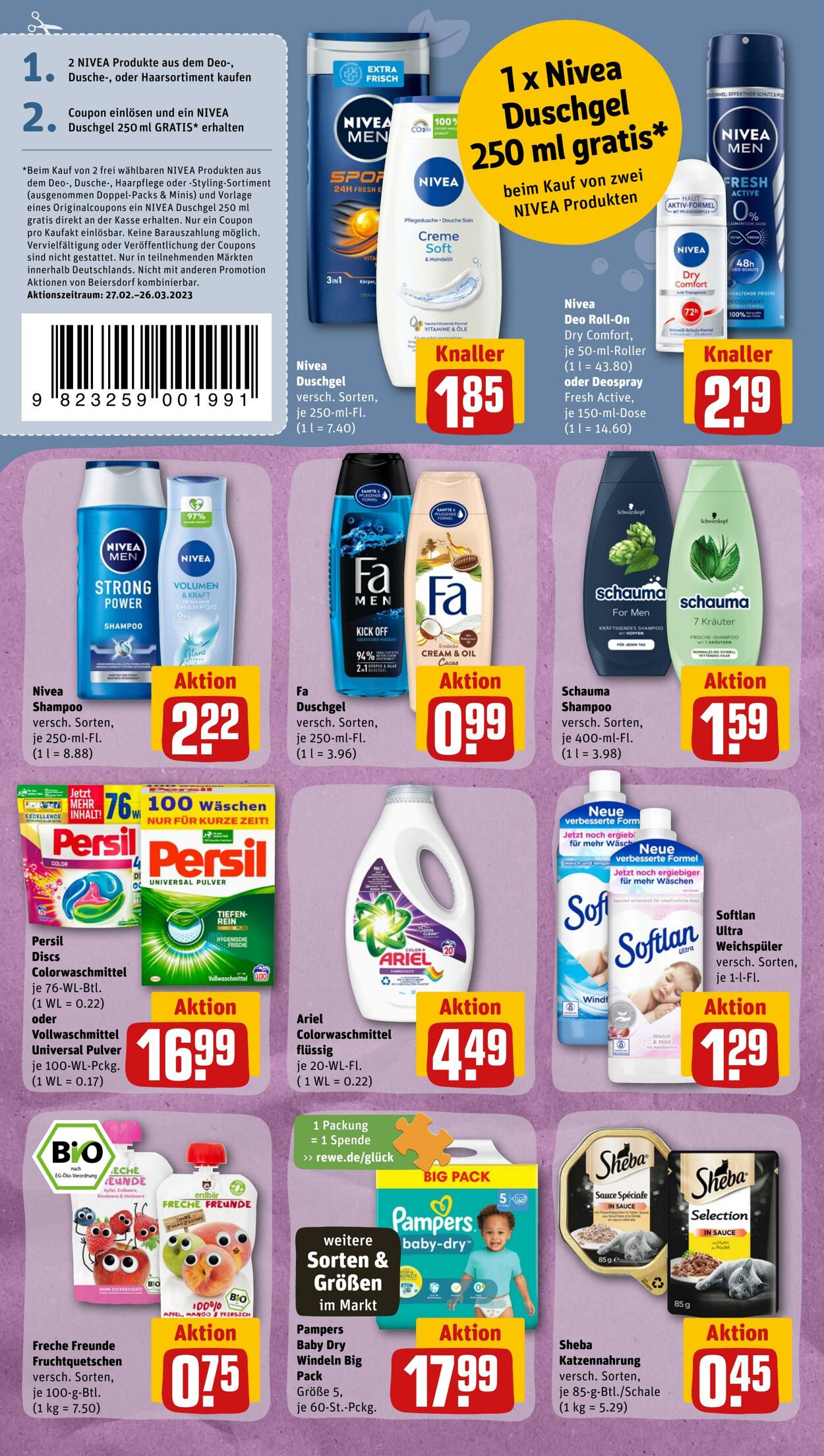 Prospekt Rewe 06.03.2023 - 11.03.2023