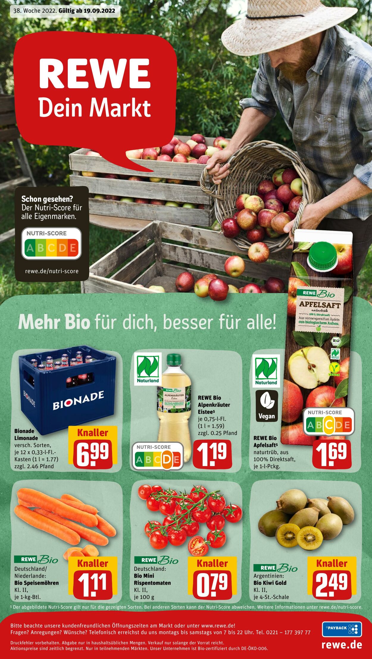 Prospekt Rewe 19.09.2022 - 24.09.2022