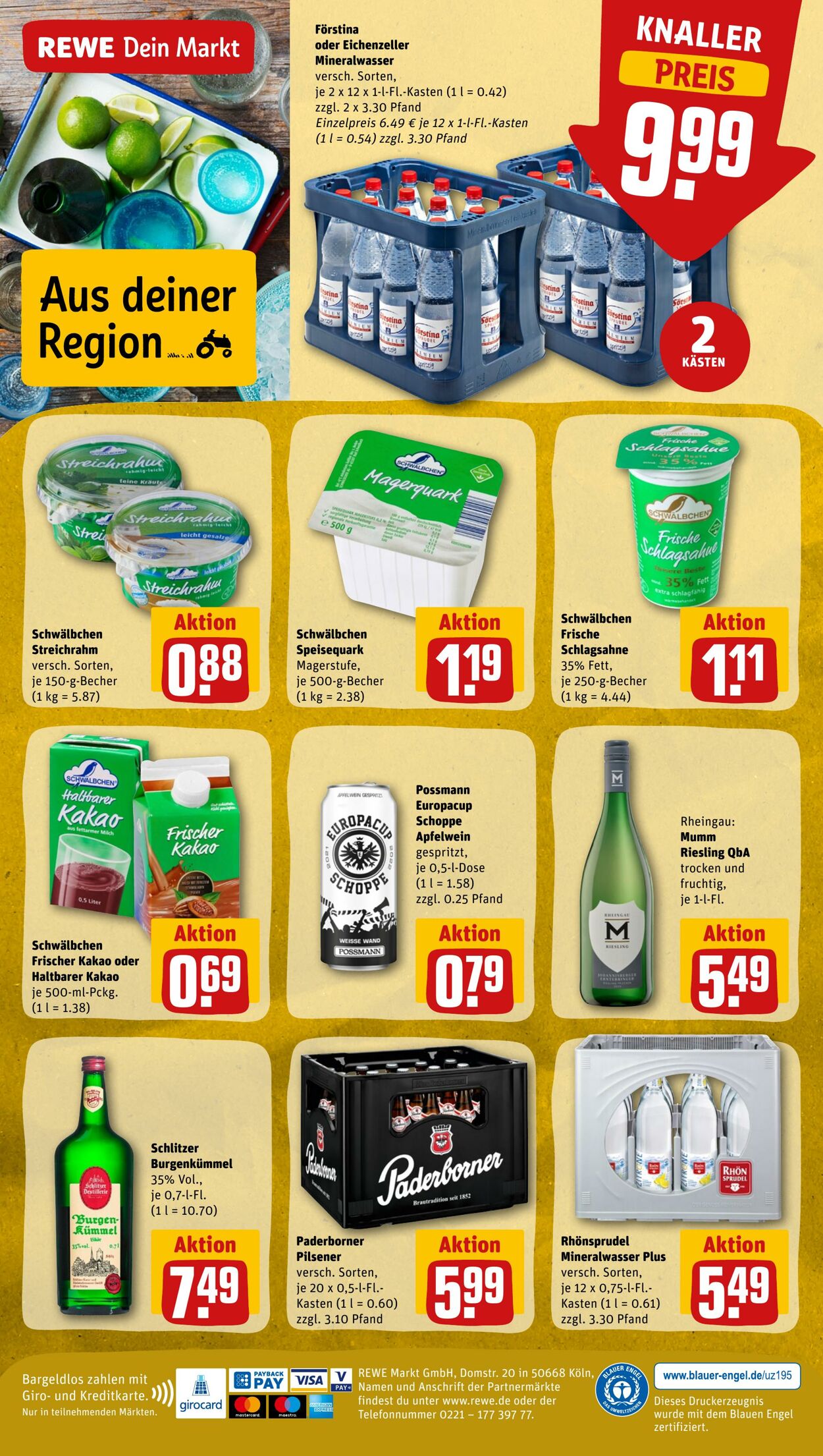 Prospekt Rewe 19.09.2022 - 24.09.2022