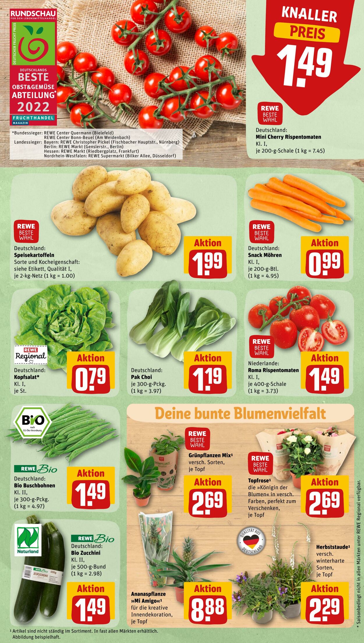 Prospekt Rewe 15.08.2022 - 20.08.2022