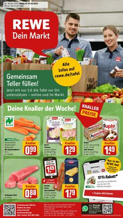 Prospekt Rewe 10.10.2022 - 15.10.2022