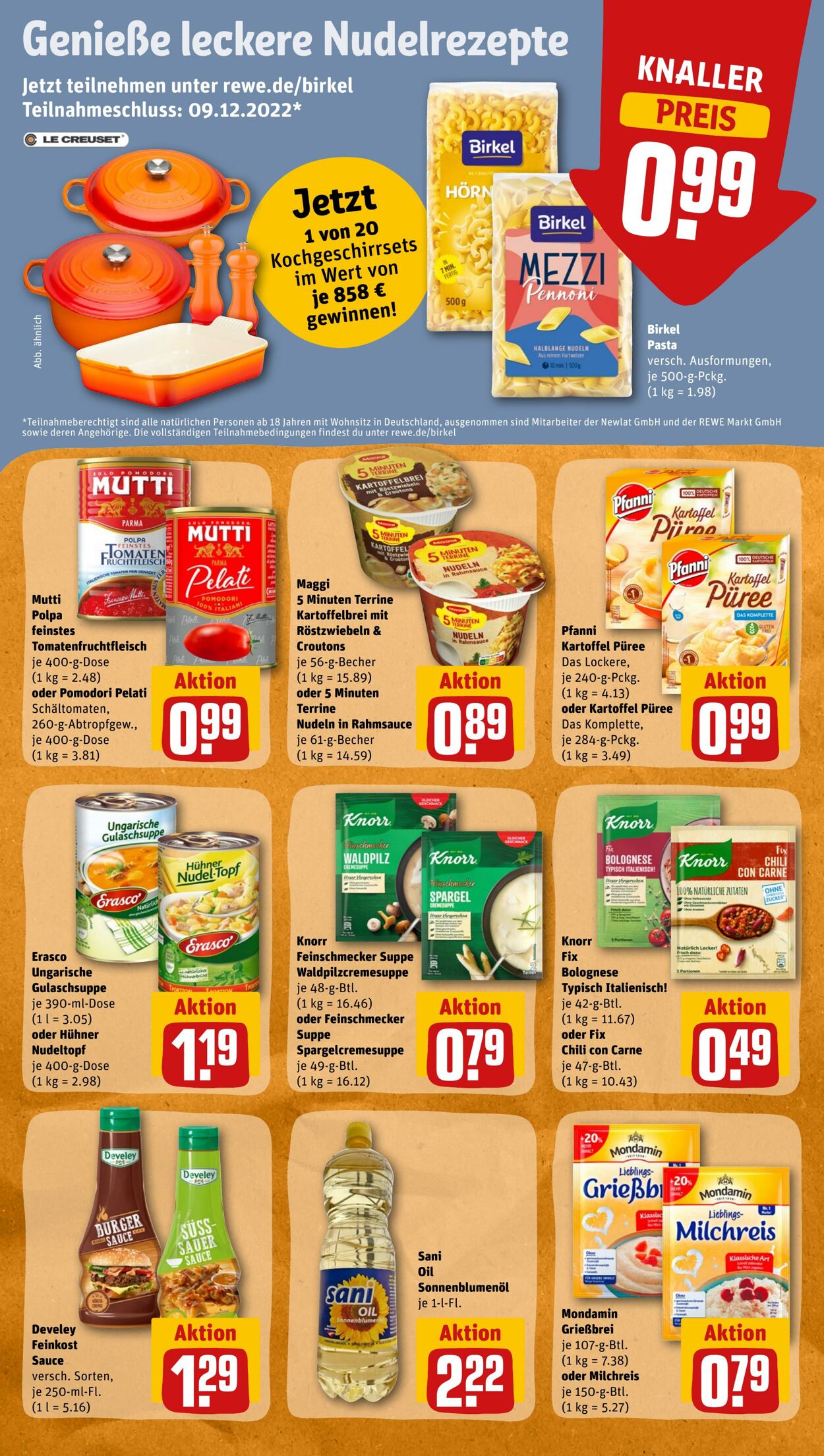 Prospekt Rewe 21.11.2022 - 26.11.2022