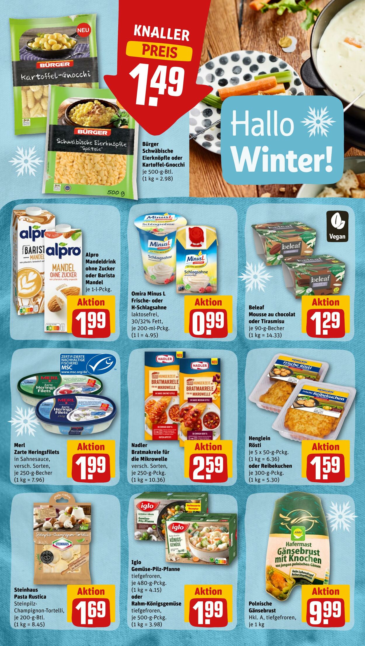 Prospekt Rewe 21.11.2022 - 26.11.2022