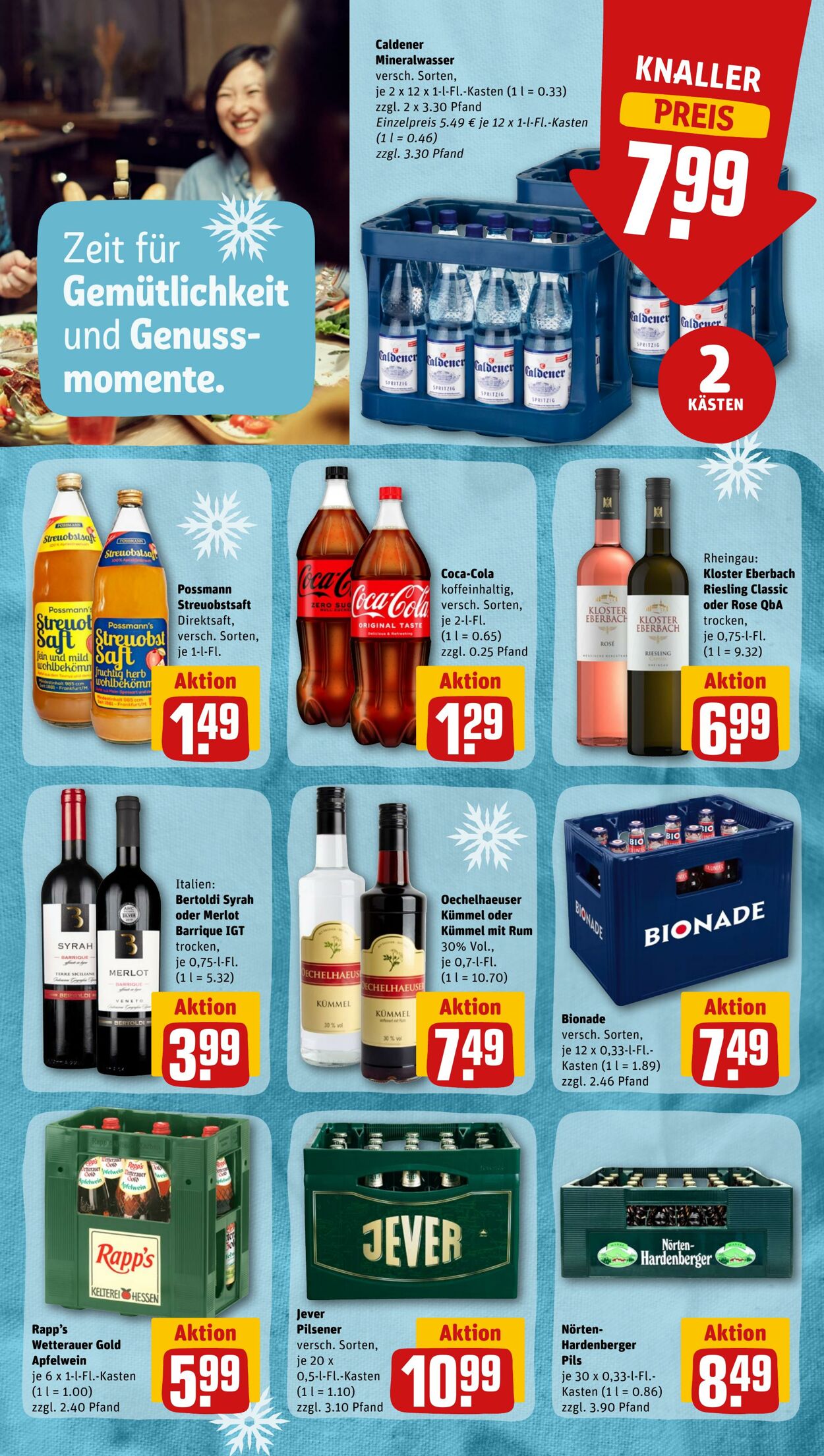 Prospekt Rewe 21.11.2022 - 26.11.2022