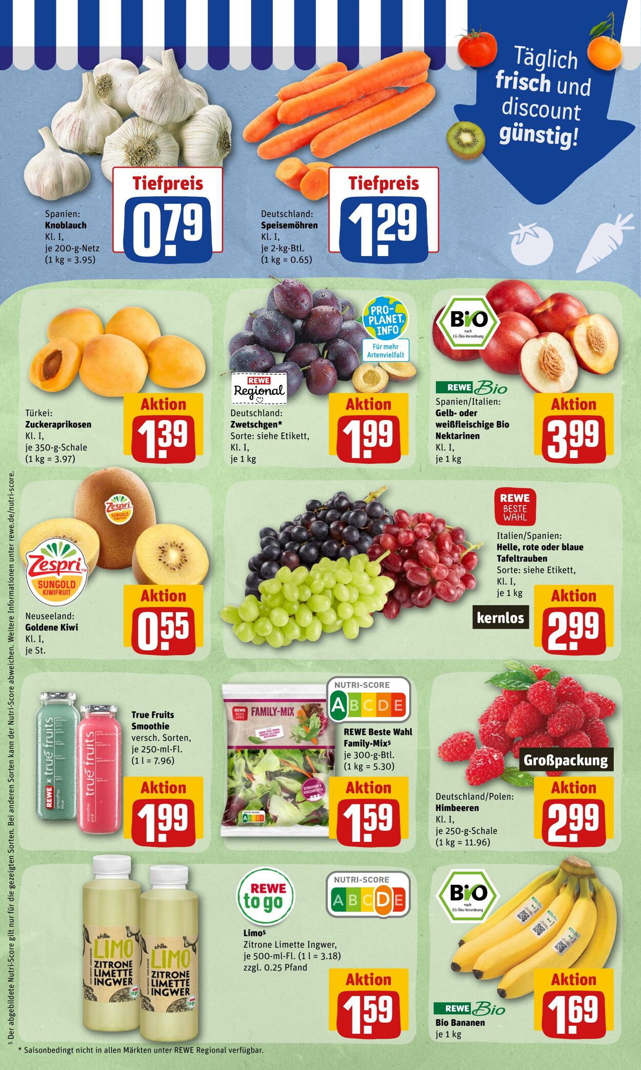 Prospekt Rewe 18.07.2022 - 23.07.2022