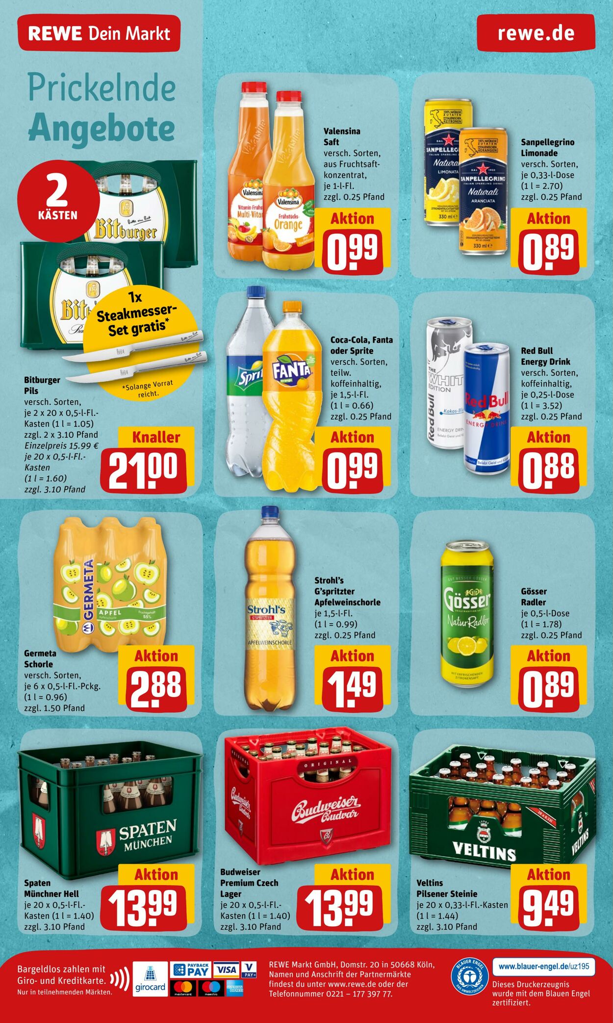 Prospekt Rewe 18.07.2022 - 23.07.2022