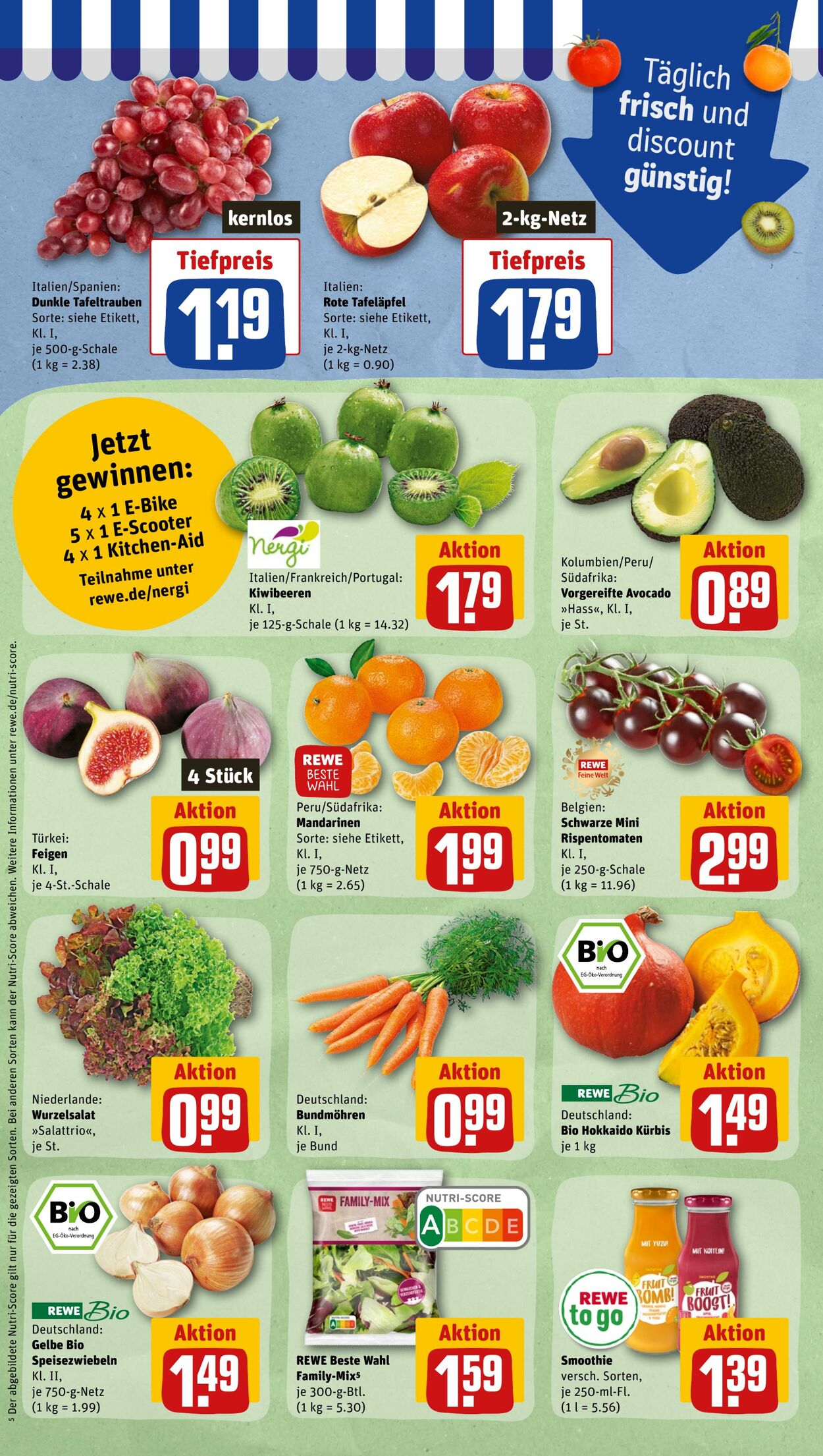 Prospekt Rewe 26.09.2022 - 01.10.2022