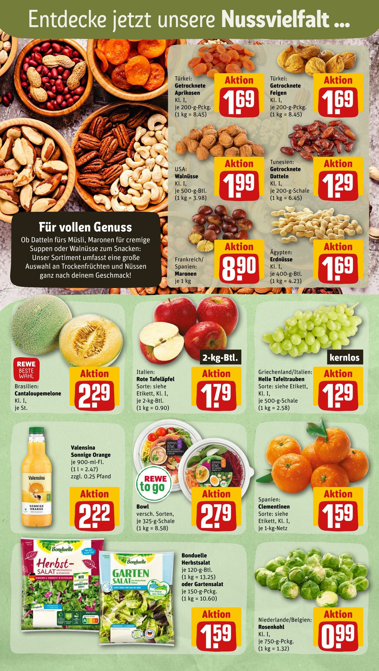 Prospekt Rewe 17.10.2022 - 22.10.2022