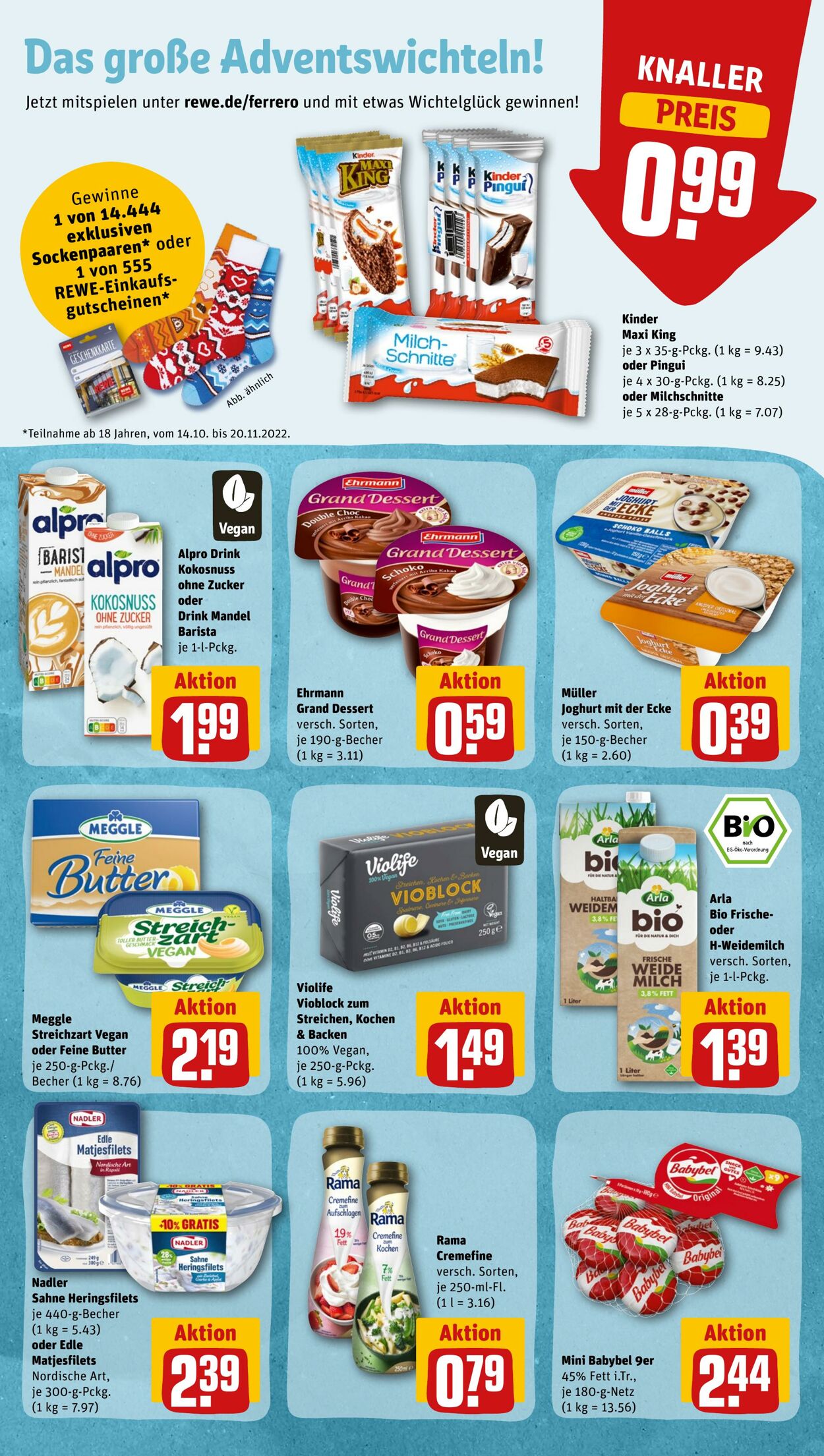 Prospekt Rewe 17.10.2022 - 22.10.2022