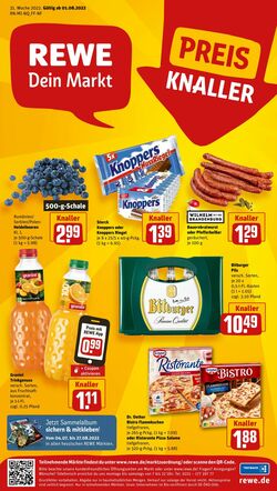 Prospekt Rewe 01.08.2022 - 06.08.2022