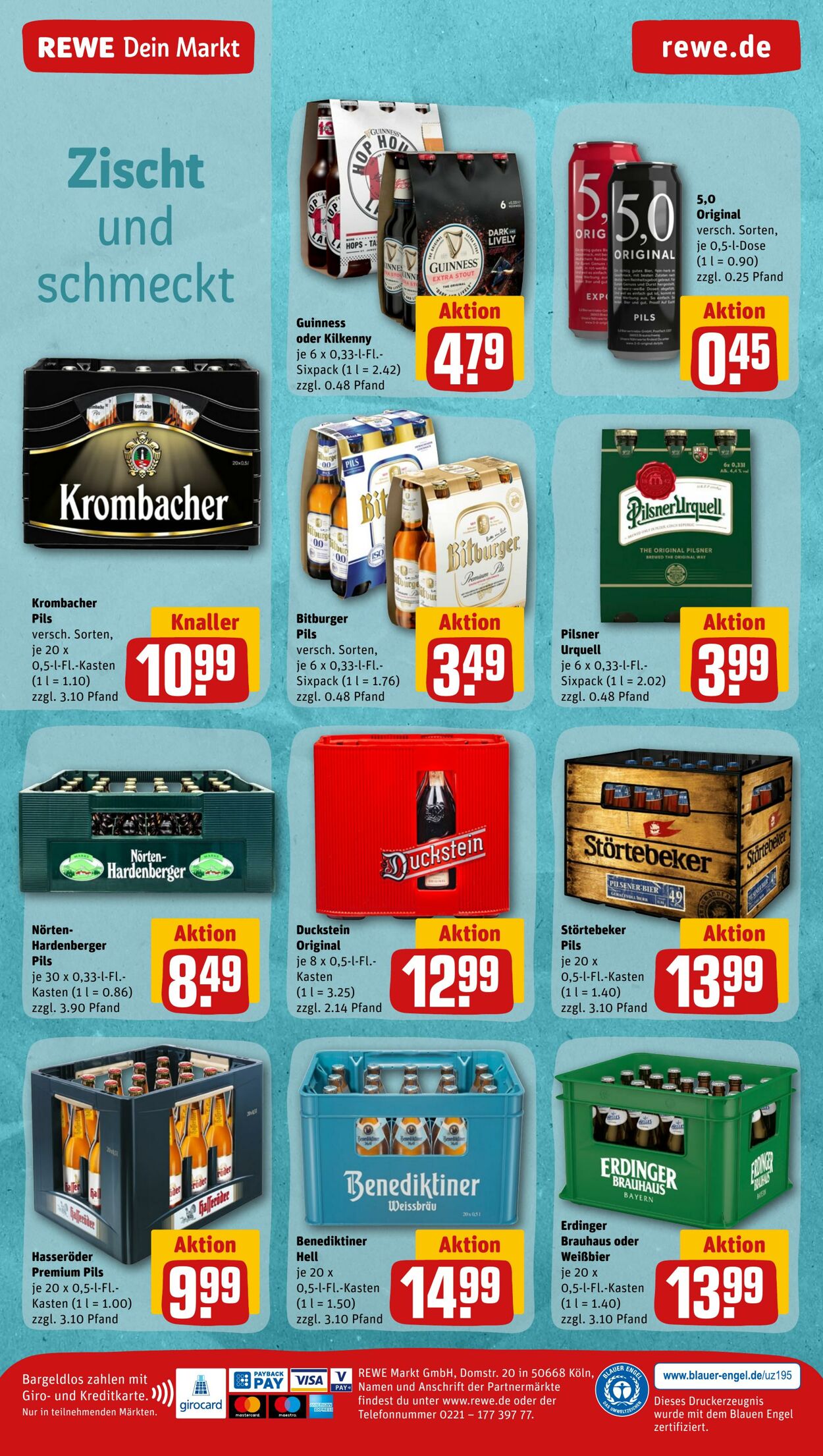 Prospekt Rewe 31.10.2022 - 05.11.2022