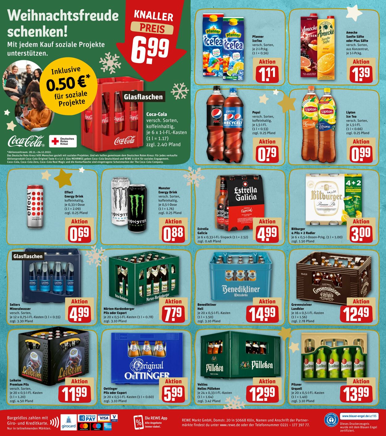 Prospekt Rewe 28.11.2022 - 03.12.2022