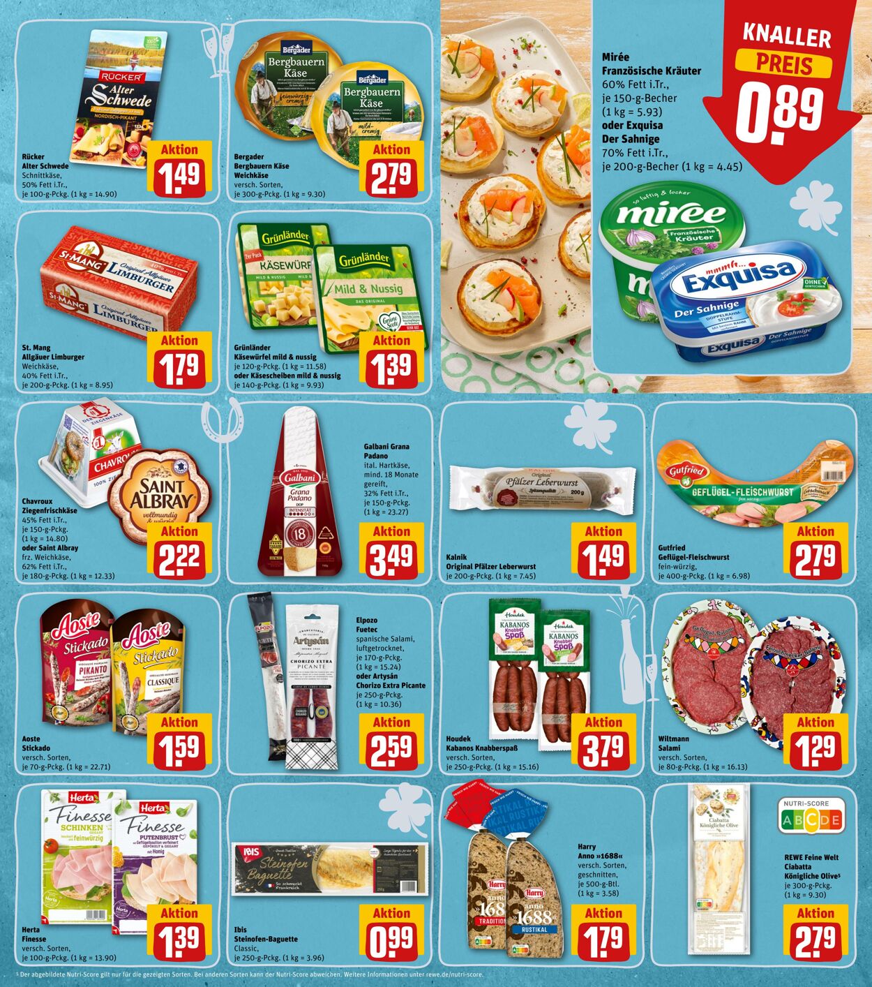 Prospekt Rewe 27.12.2022 - 31.12.2022