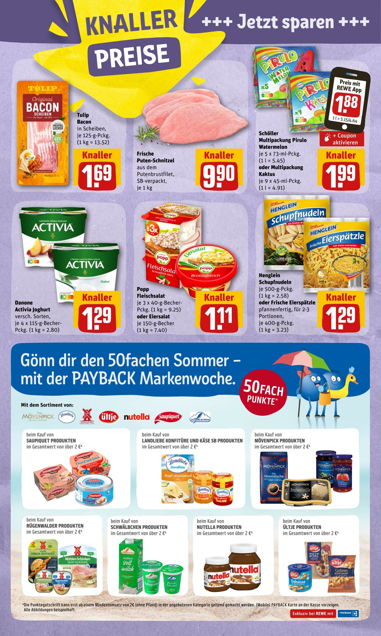 Prospekt Rewe 25.07.2022 - 30.07.2022