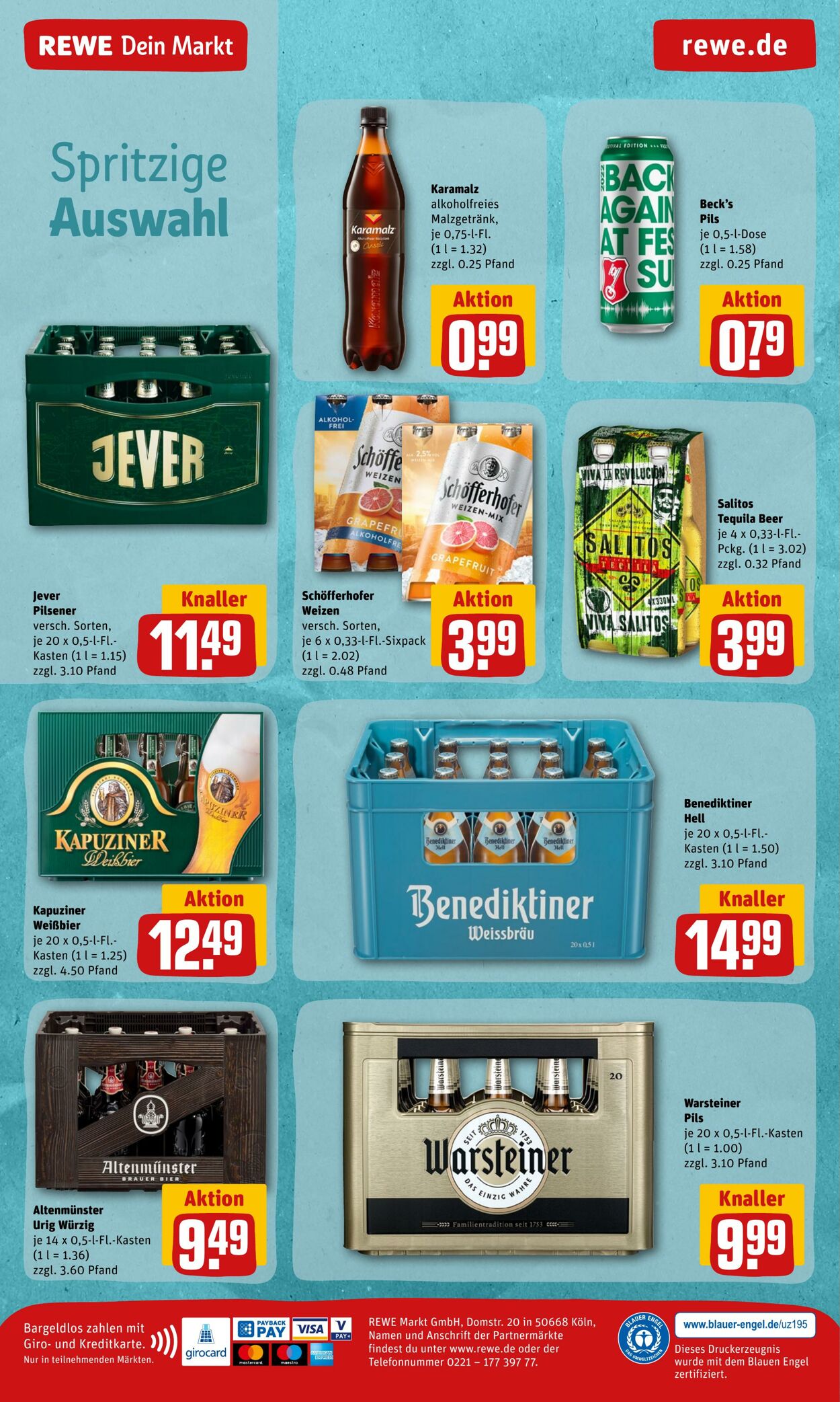 Prospekt Rewe 25.07.2022 - 30.07.2022