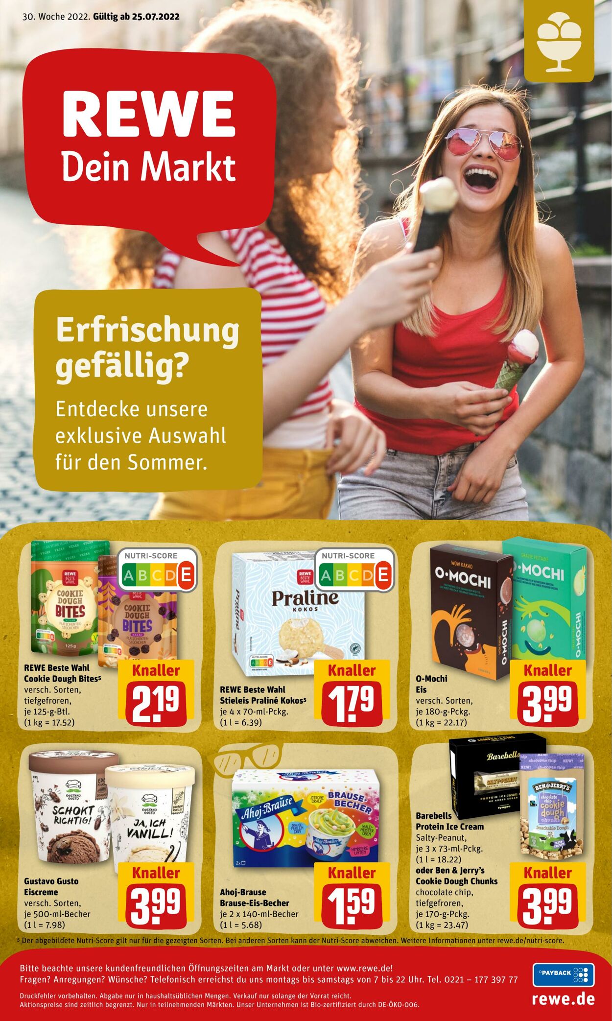 Prospekt Rewe 25.07.2022 - 30.07.2022