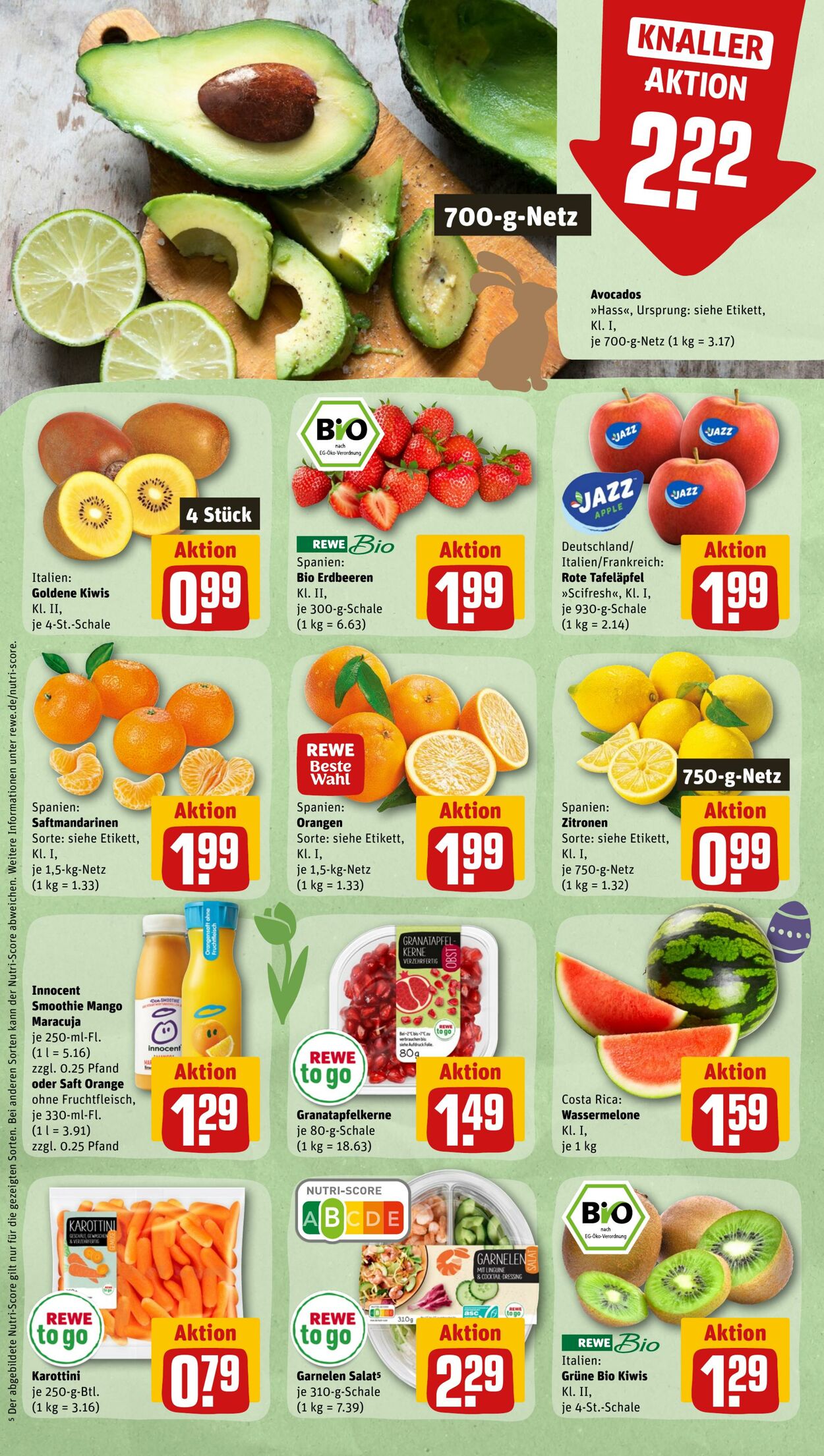 Prospekt Rewe 20.03.2023 - 25.03.2023