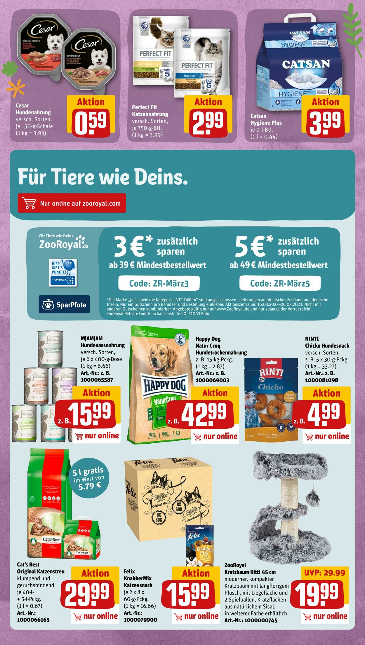 Prospekt Rewe 20.03.2023 - 25.03.2023