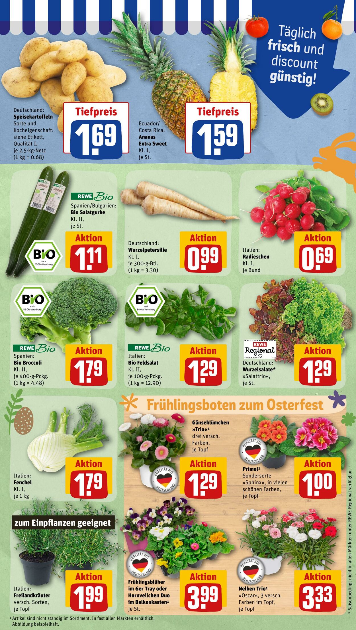 Prospekt Rewe 20.03.2023 - 25.03.2023