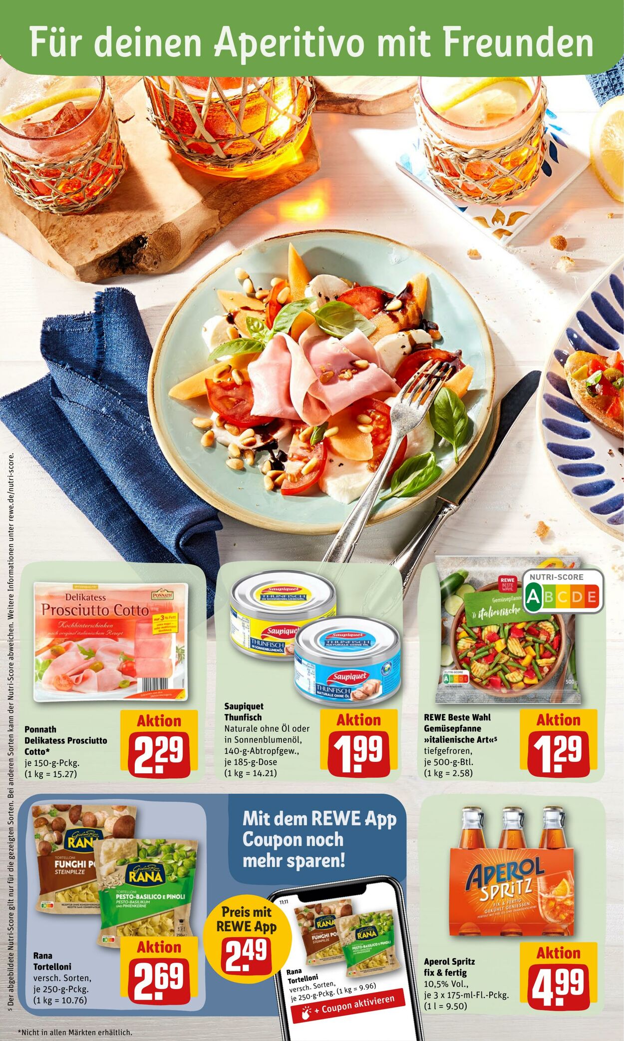 Prospekt Rewe 11.07.2022 - 16.07.2022