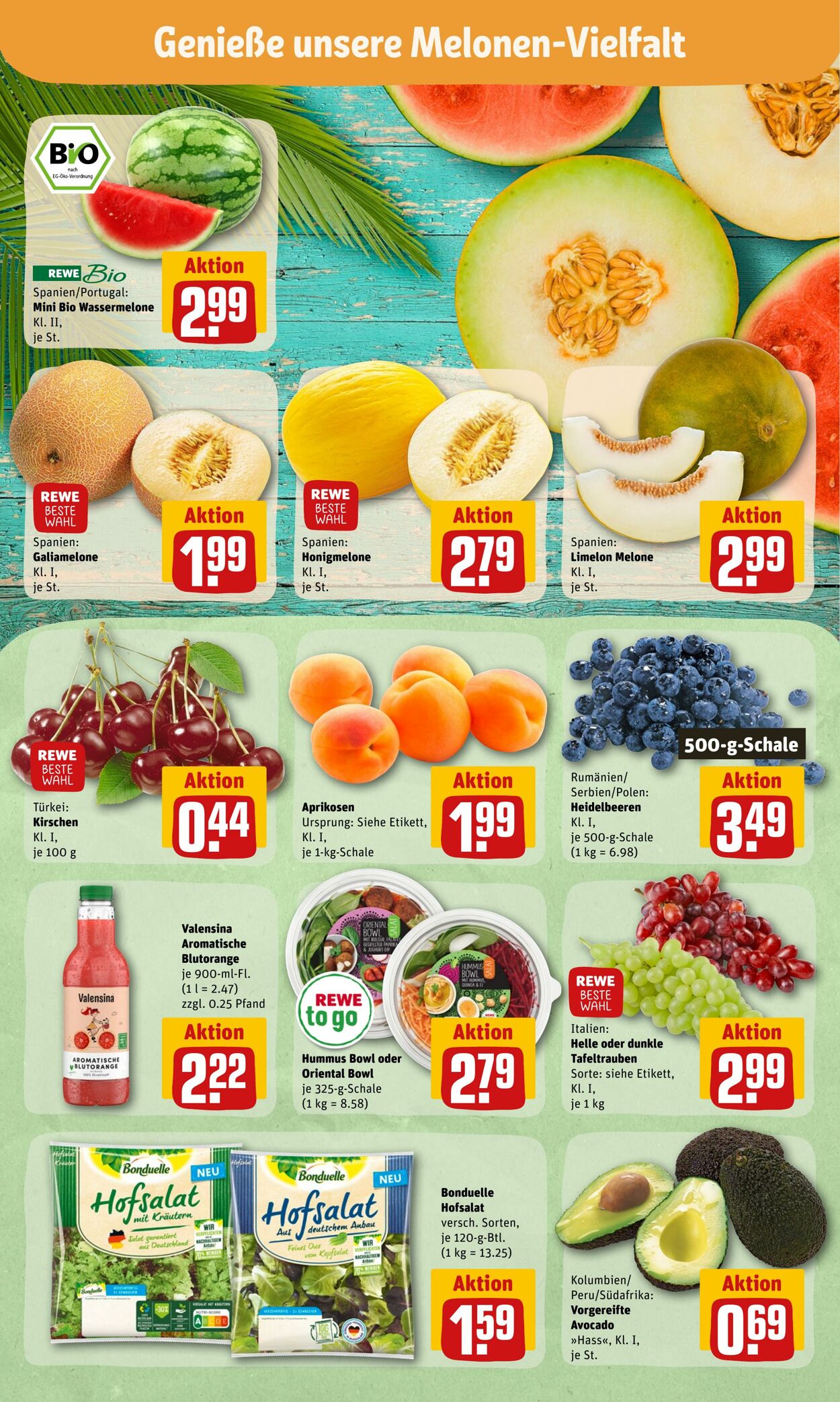 Prospekt Rewe 11.07.2022 - 16.07.2022