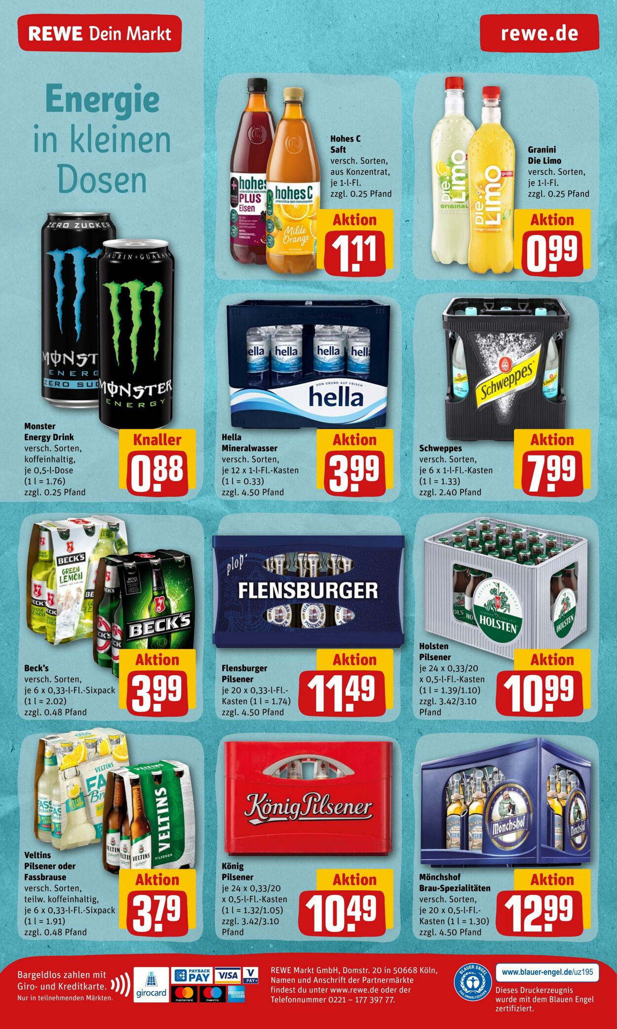 Prospekt Rewe 11.07.2022 - 16.07.2022