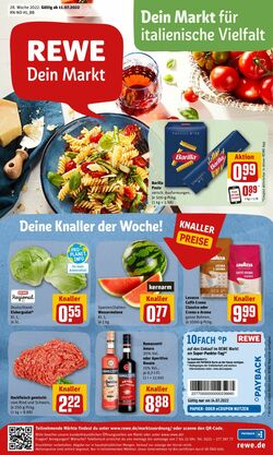 Prospekt Rewe 11.07.2022 - 16.07.2022