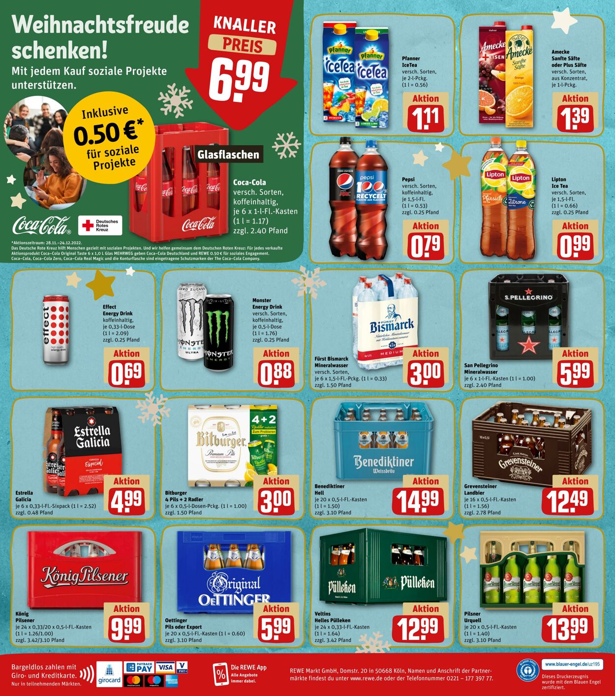 Prospekt Rewe 28.11.2022 - 03.12.2022