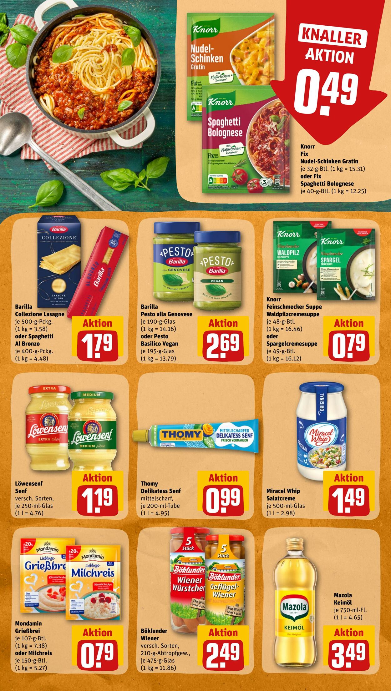 Prospekt Rewe 23.01.2023 - 28.01.2023