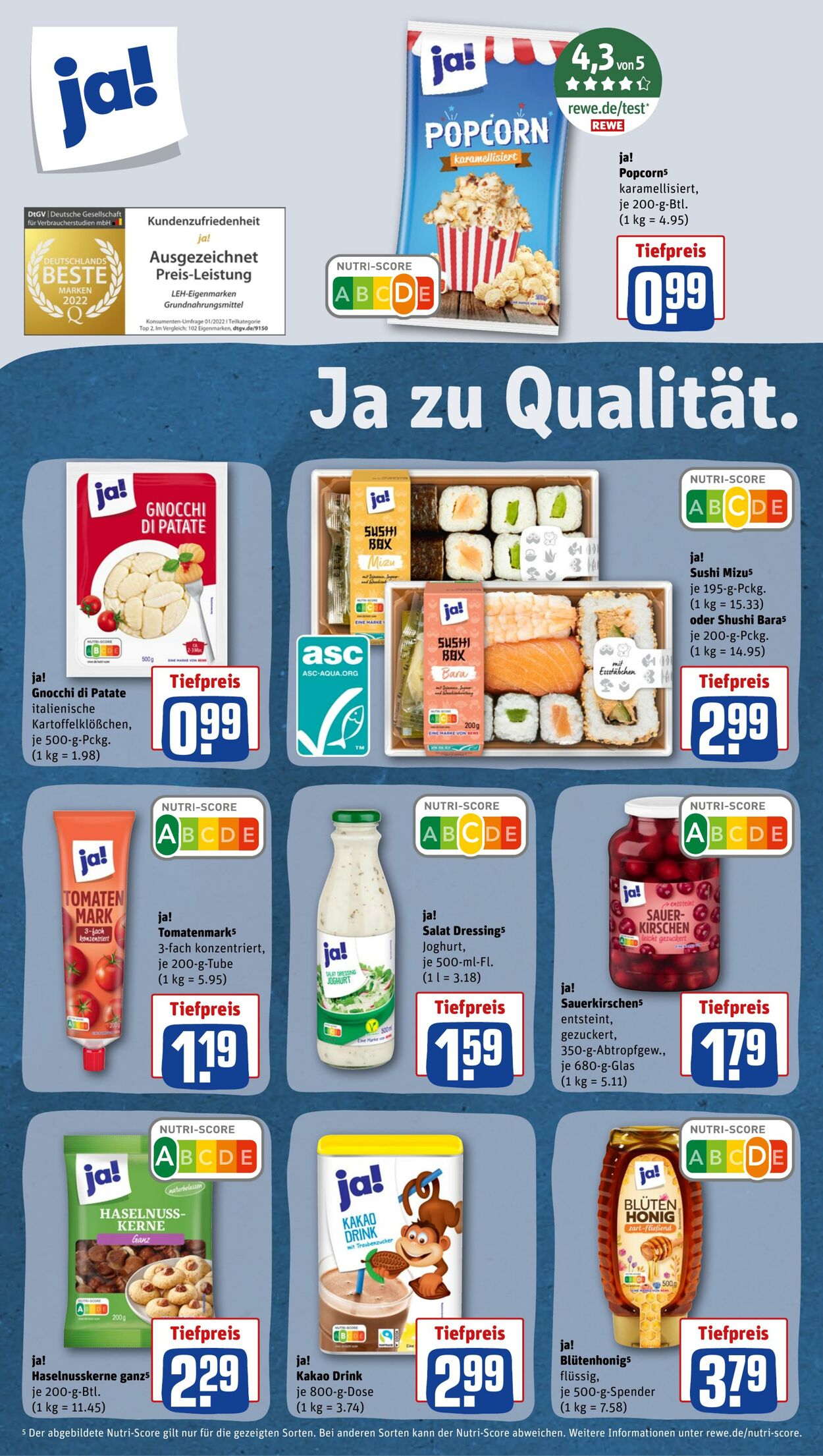 Prospekt Rewe 23.01.2023 - 28.01.2023